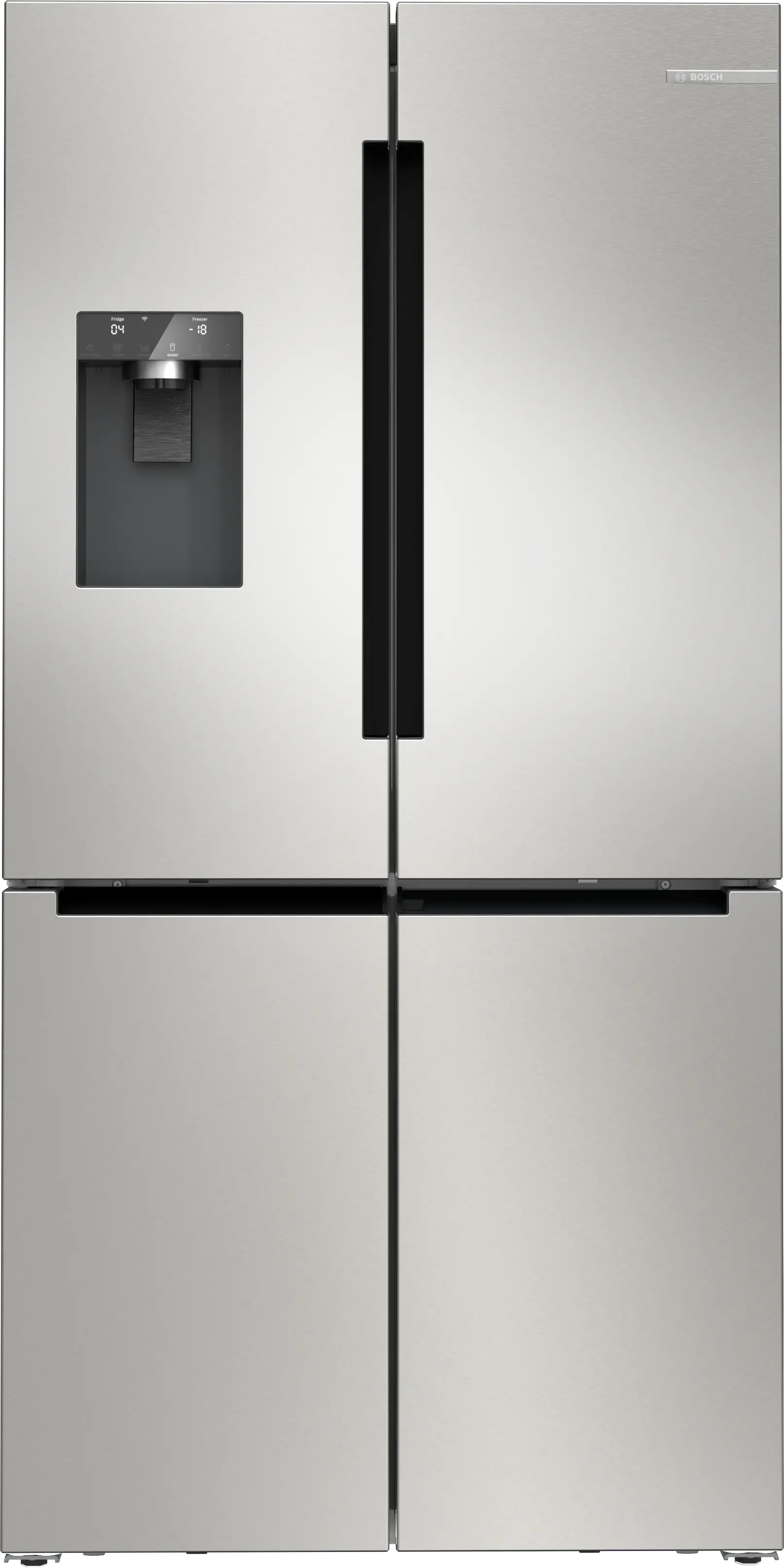 Bosch Series 6 KFI96APEAG - Stainless steel Side By Side Frost Free Fridge Freezer - E energy