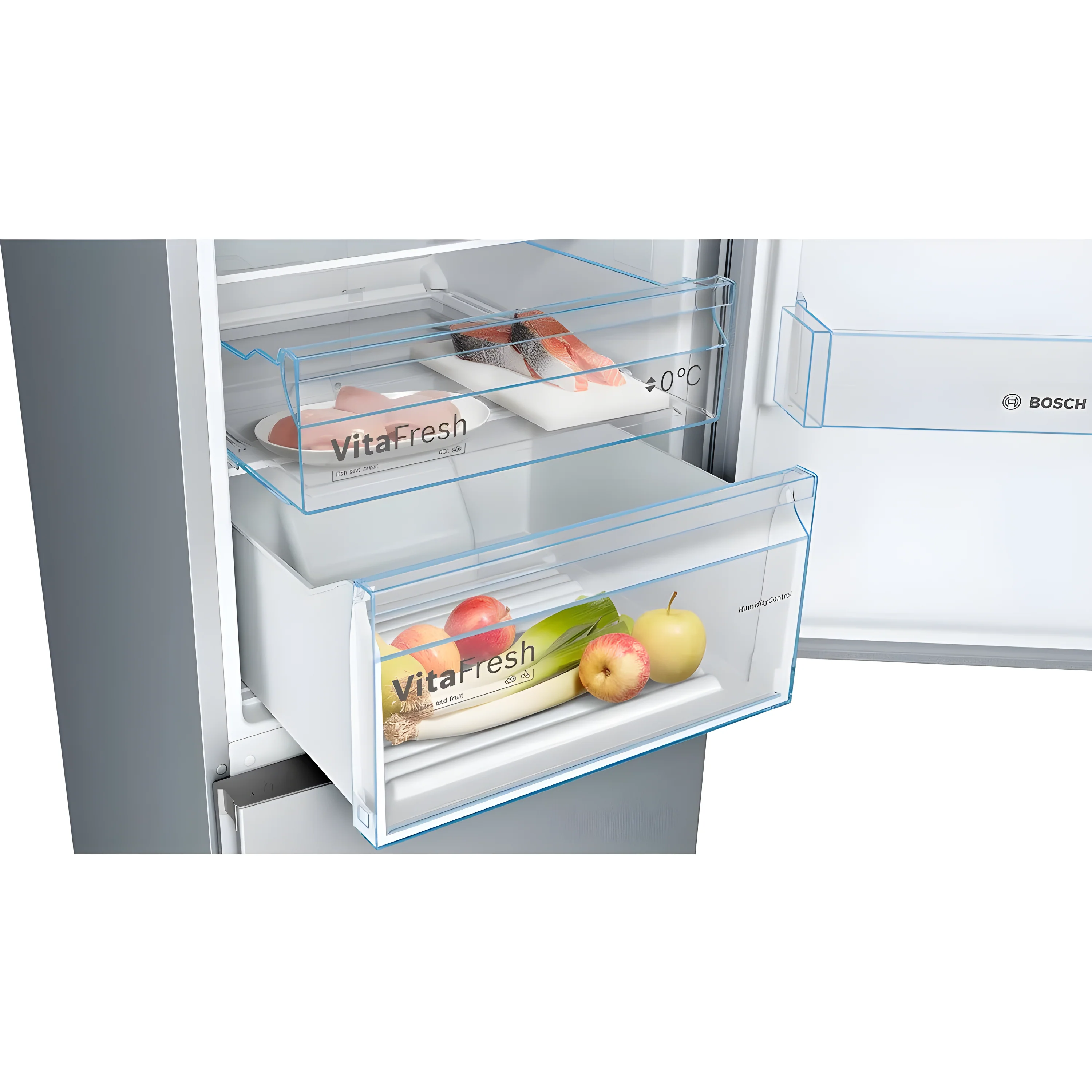 Bosch Series 4 KGN392LEBG - Stainless Steel Fridge Freezer - 368L 70/30 Split - E Energy - Image 5