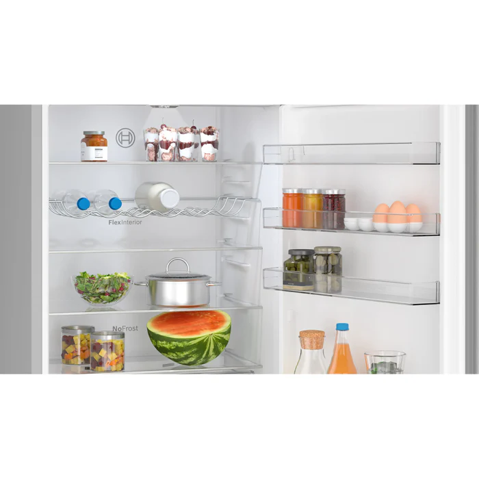 Bosch Series 4 KGN492LDFG - Silver Freestanding Frost Free Fridge Freezer - D energy - Image 2