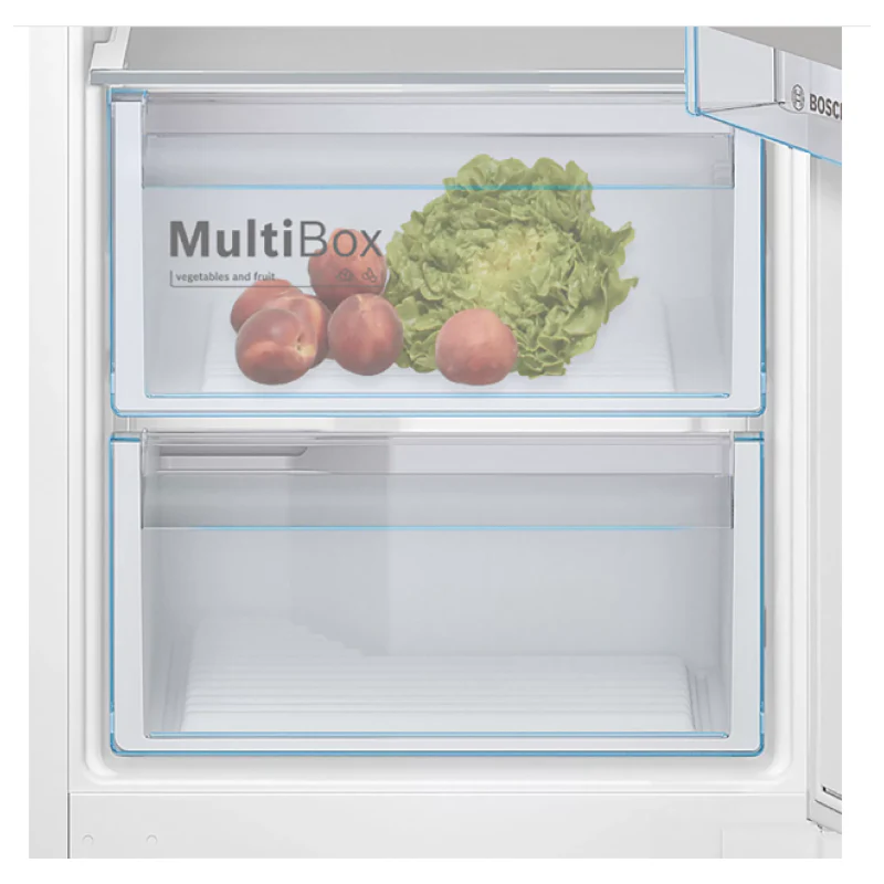 Bosch Series 4 KIR81VSF0G - White Integrated Fridge - F energy - Image 3