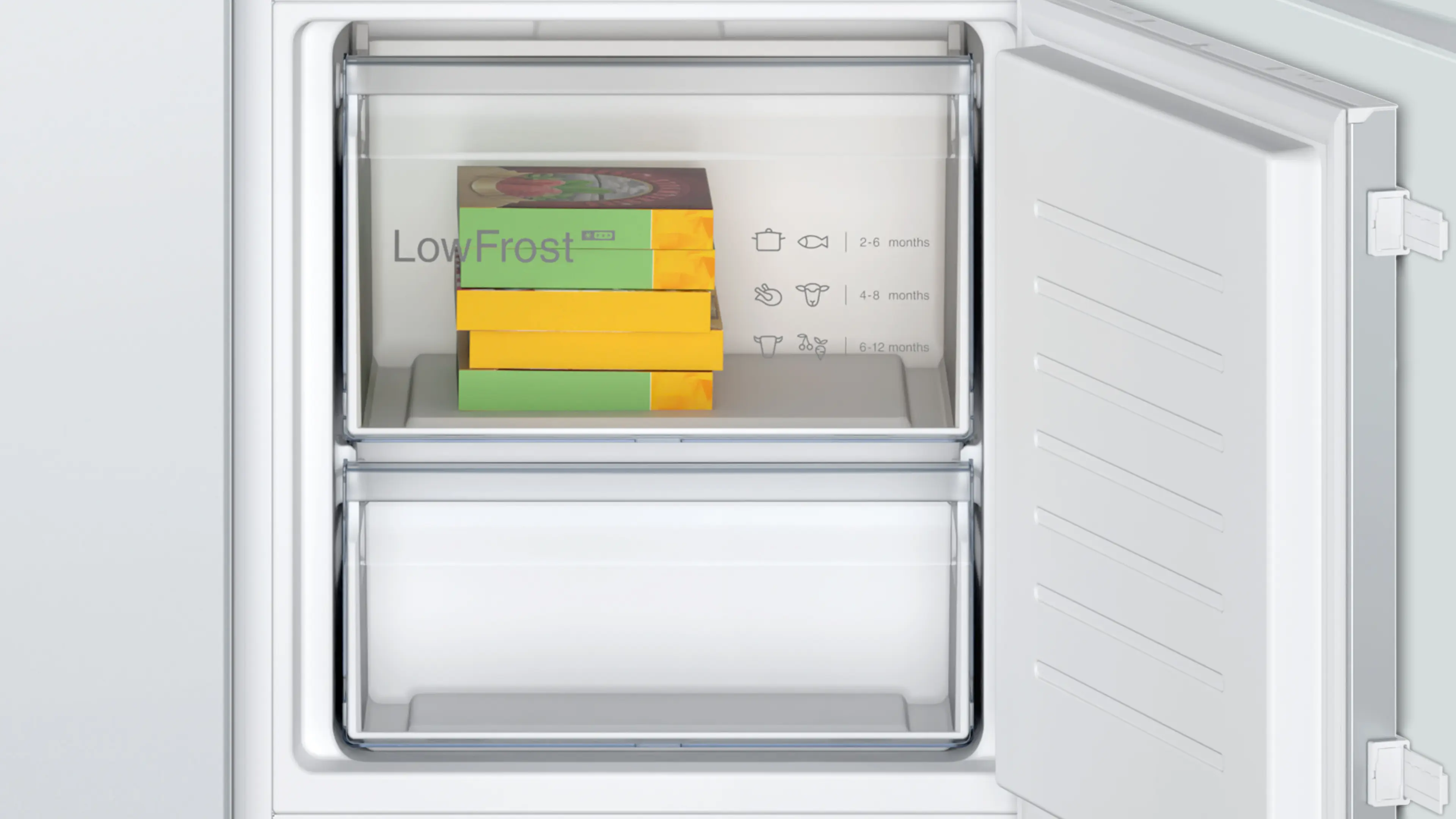 Bosch Series 2 KIV87NSE0G - Integrated 70/30 Fridge Freezer - E energy - Image 5