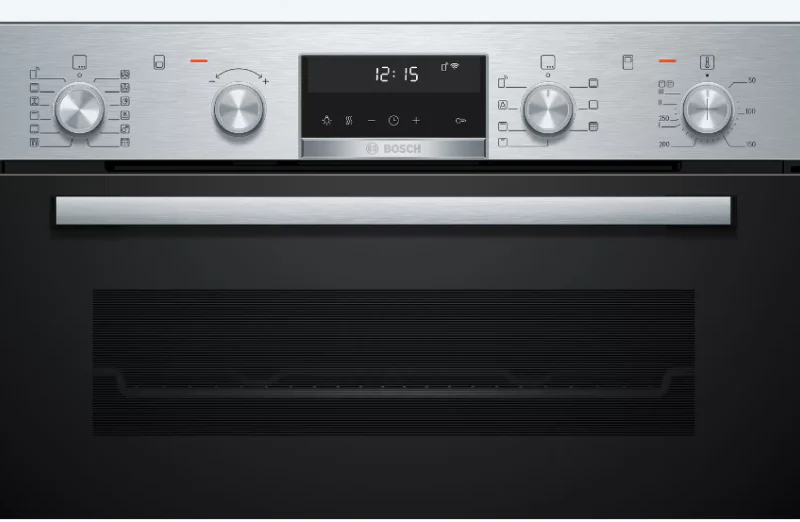 Bosch Series 6 MBA5785S6B - Stainless steel Built in Electric Double Oven - A/B energy - Image 2