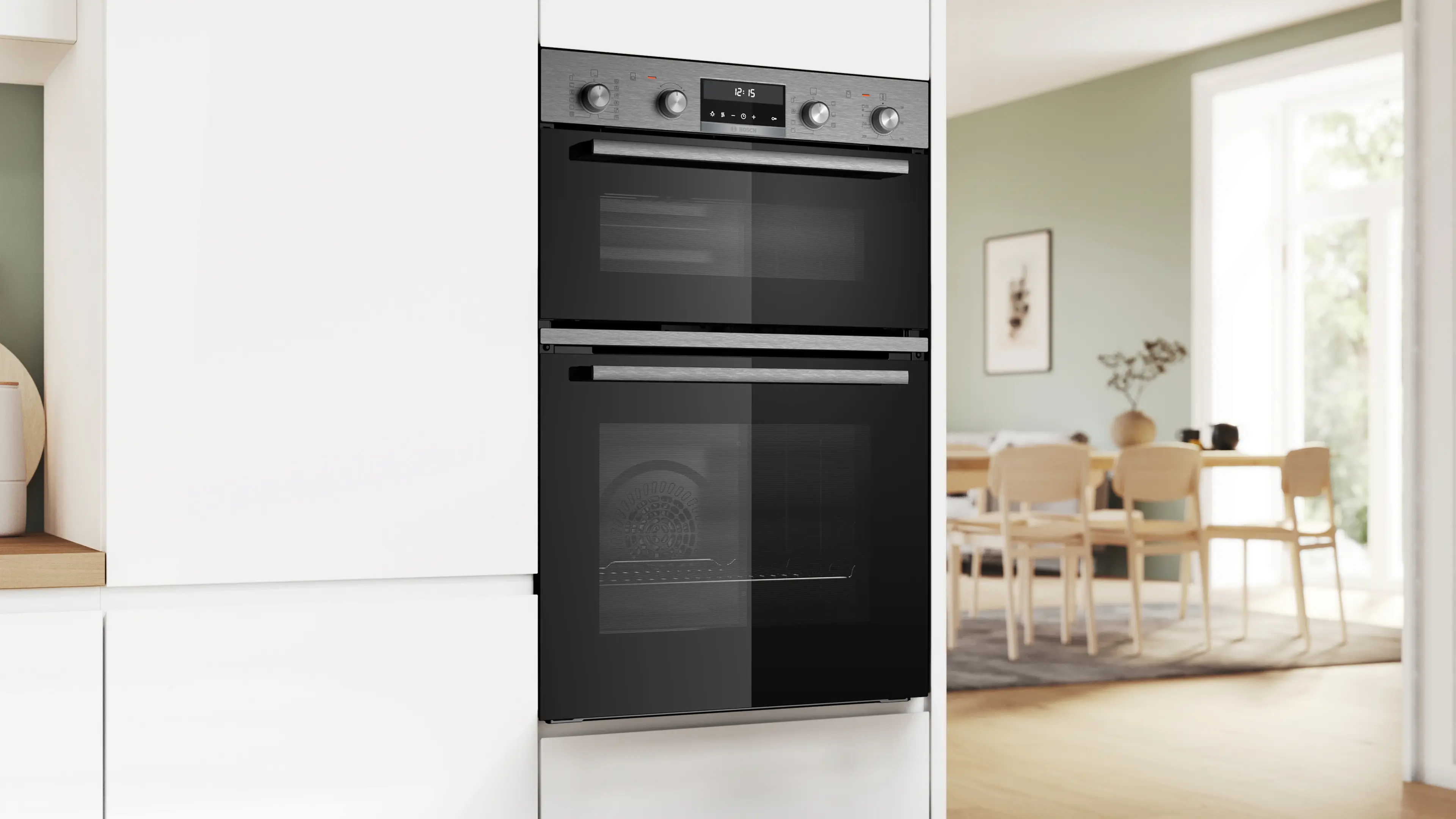 Bosch Series 6 MBA578BS7B - Stainless Steel Double Oven - 71L/34L - A Energy - Image 6