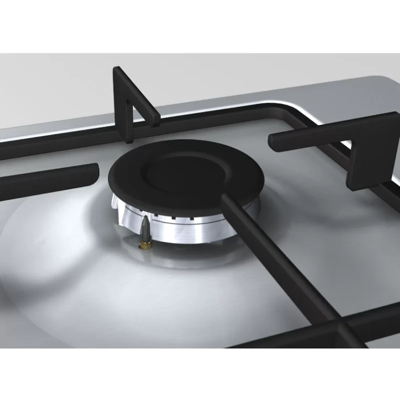Bosch Series 2 PBP6B5B60 - Stainless steel 4 Zone Gas Hob - Image 3