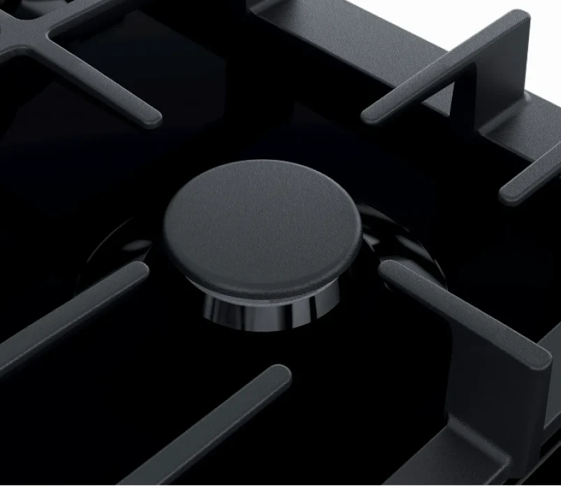 Bosch Series 6 PCP6A6B90 - Black 4 Zone Gas Hob - Image 3