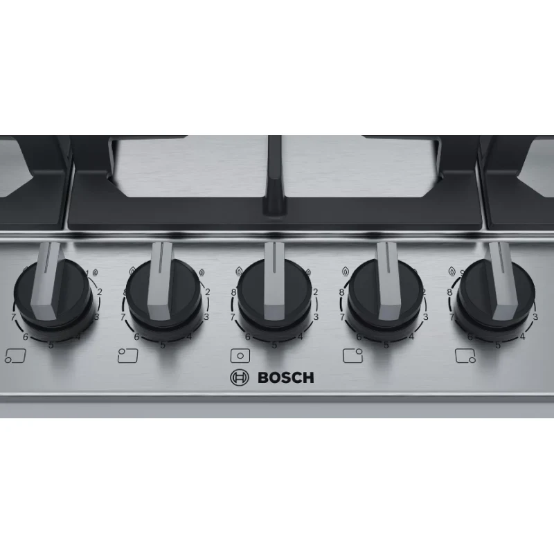Bosch Series 6 PCQ7A5B90 - Stainless steel 5 Zone Gas Hob - Image 4