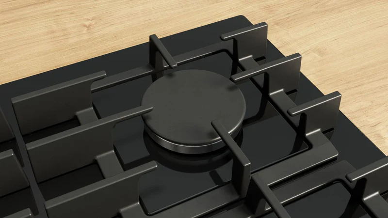 Bosch Series 6 PPP6A6I40 - Black Gas Hob - 60cm - 4 Cooking Zones - Image 3