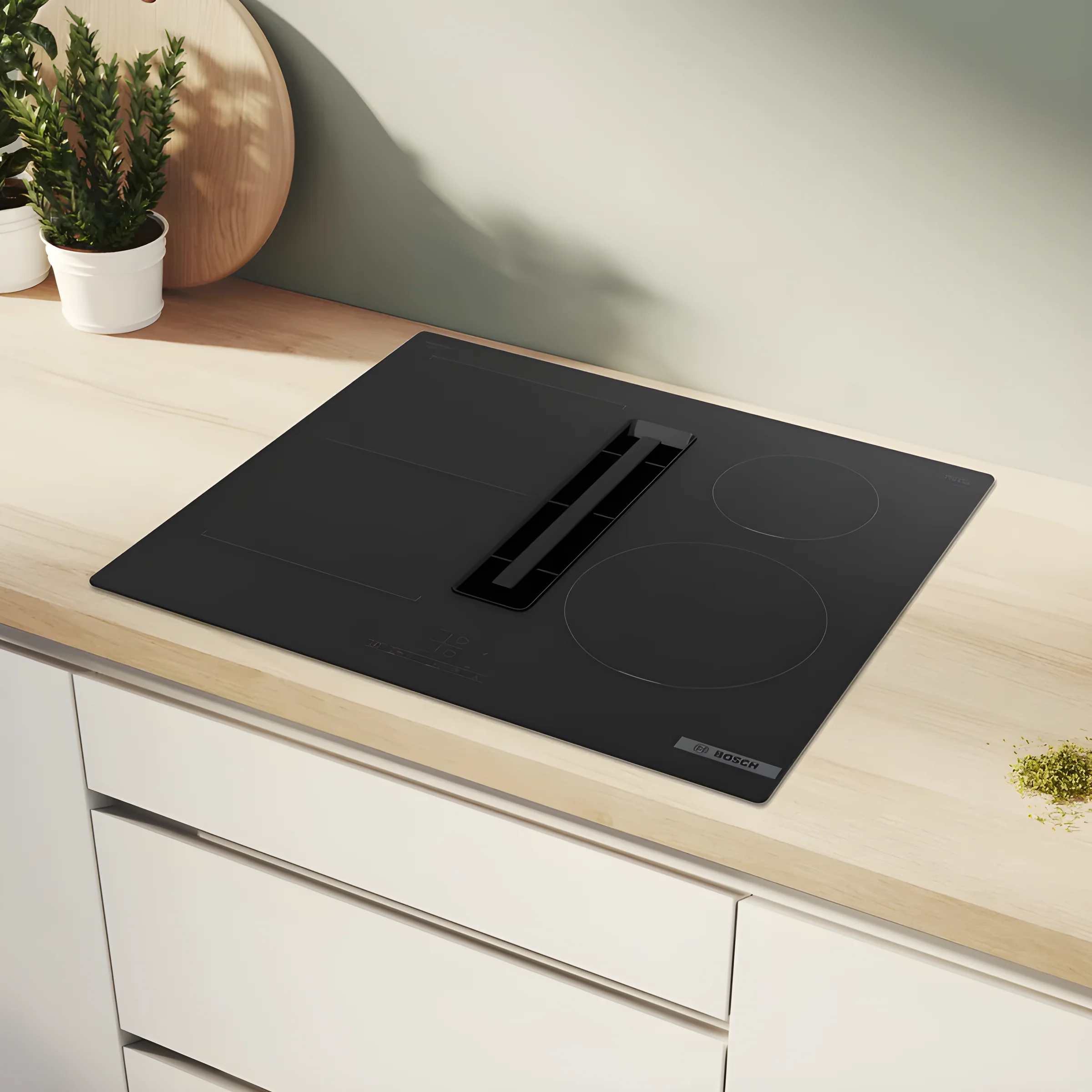 Bosch Series 4 PVS611B16E - Black 4 Zone Venting Hob - B energy - Image 3