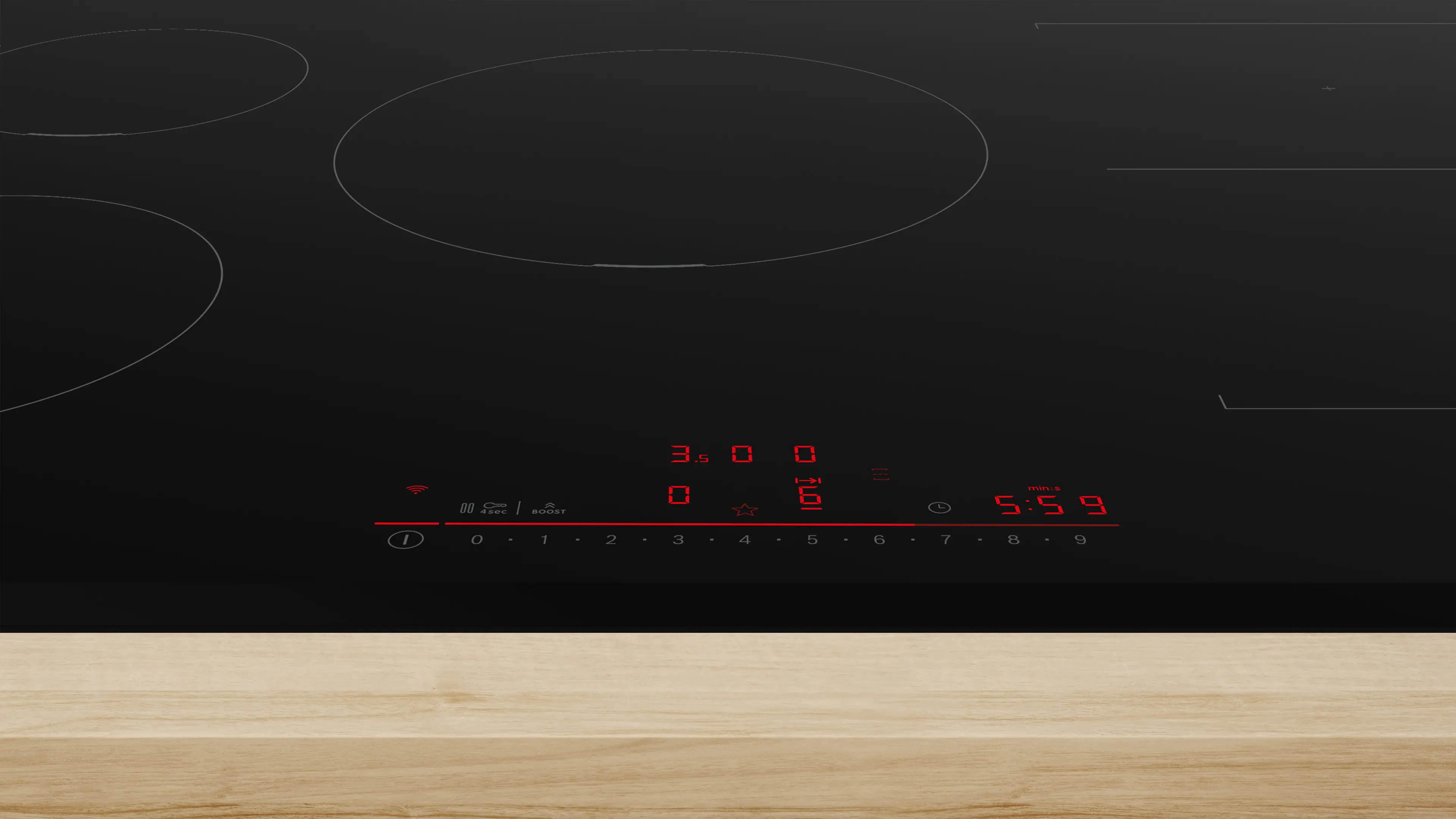 Bosch Series 6 PVW831HB1E - Black 5 Zone Induction Hob - Image 3