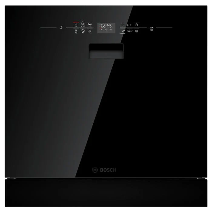 Bosch Series 6 SCX6ITB00E - Black Compact Integrated Dishwasher - 8 Place Settings - E Energy