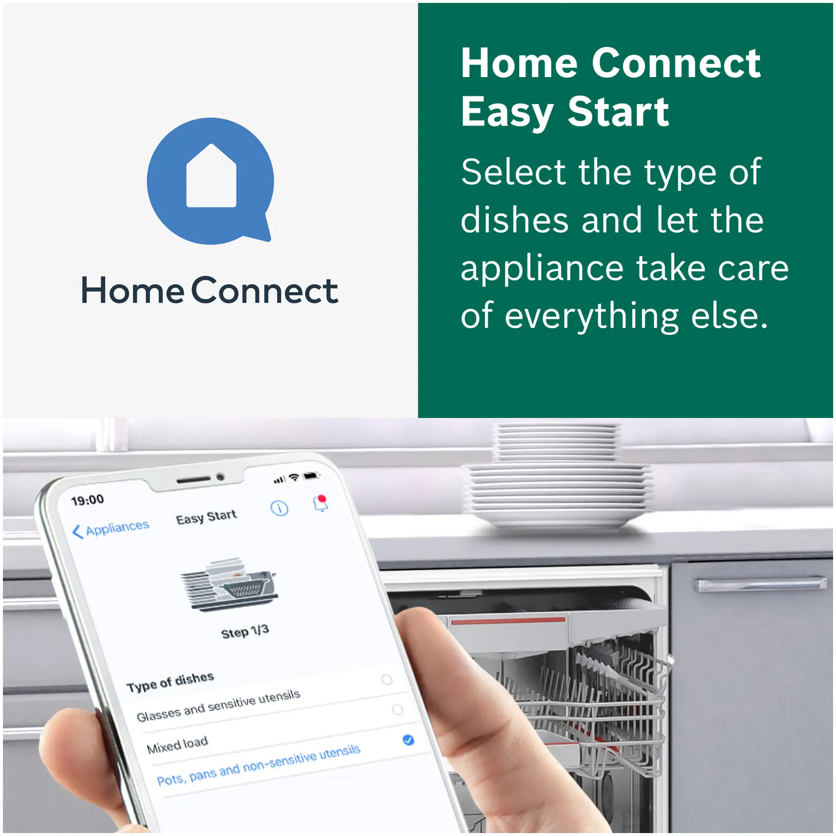 Bosch SMD6ZCX61G - Fully Integrated Dishwasher - 13 Place Settings - C Energy Rating - Image 8
