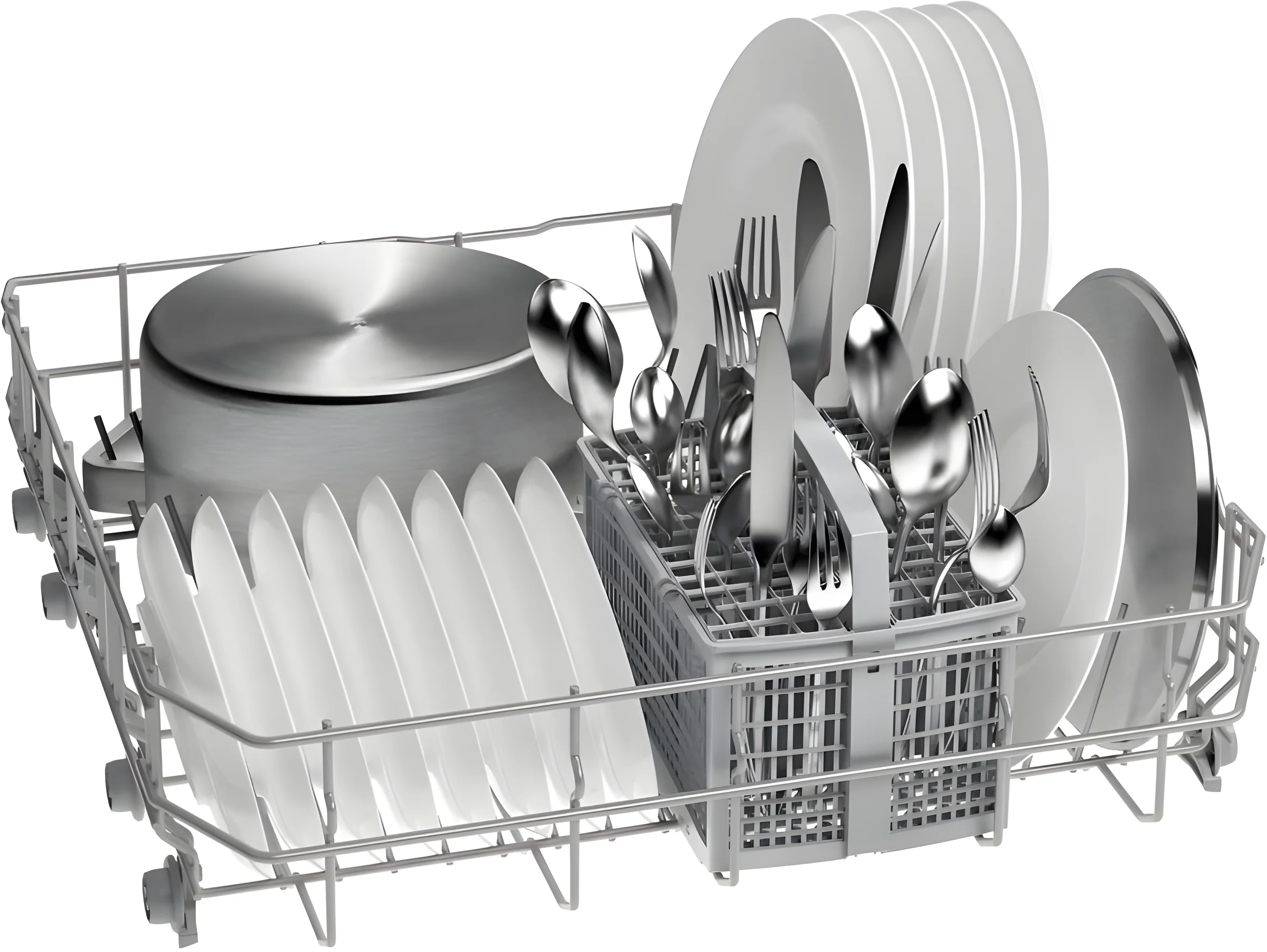 Bosch Series 2 SMI2HTS02G - Stainless steel Dishwasher - D energy - Image 4