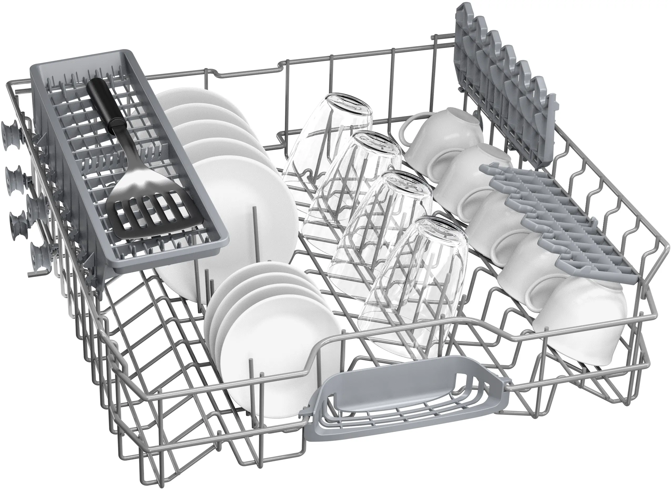 Bosch SMI2HTS06G - Silver Semi Integrated Dishwasher - 13 Place Settings - C Energy Rating - Image 9