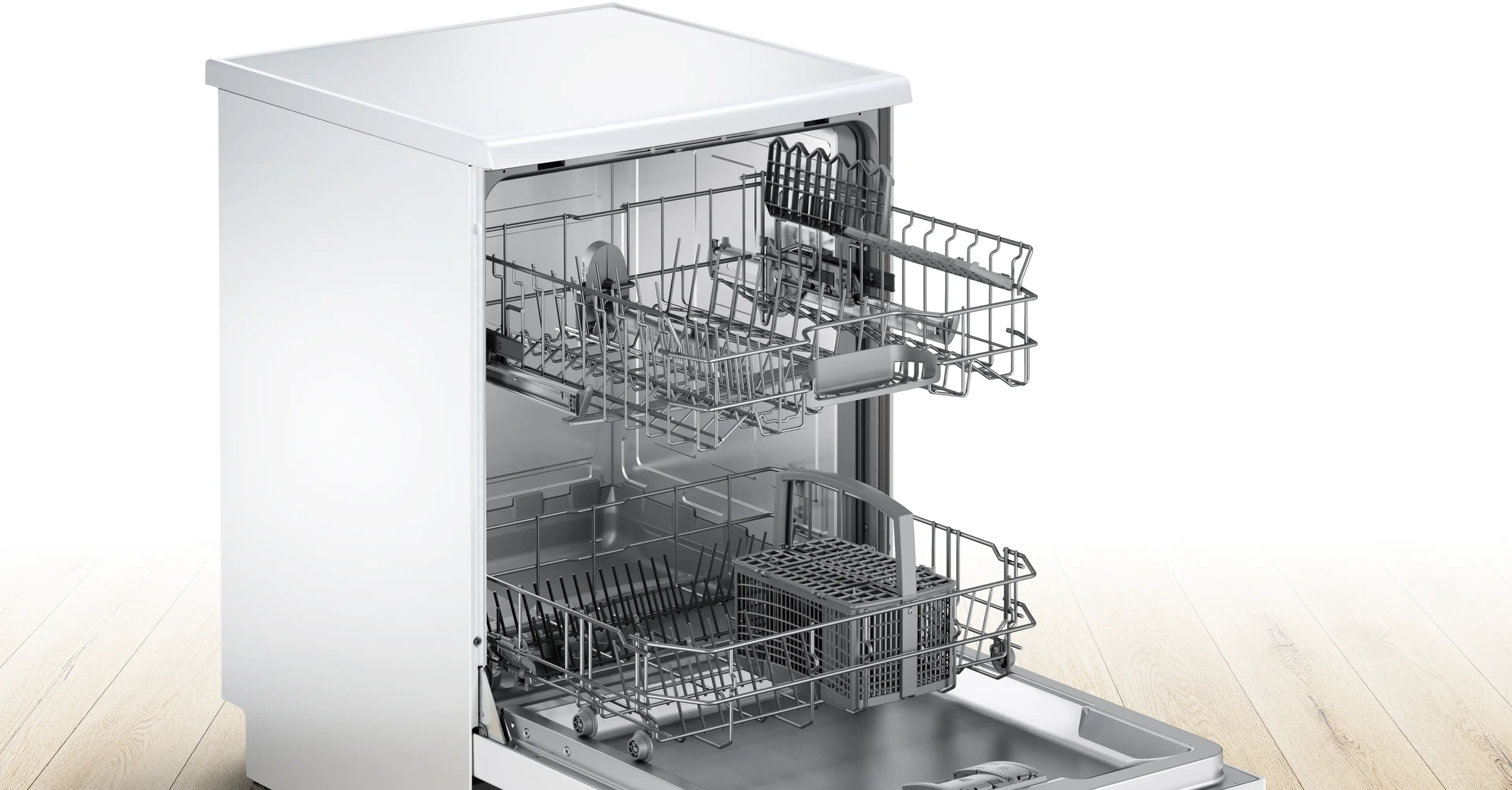 Bosch Series 2 SMS26AW08G Freestanding Dishwasher 60cm White E energy - Image 14