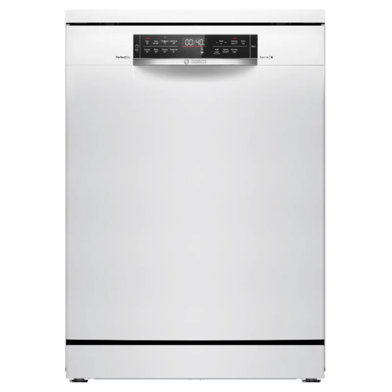 Bosch Series 6 SMS6TCW01G - White Freestanding Dishwasher - A energy