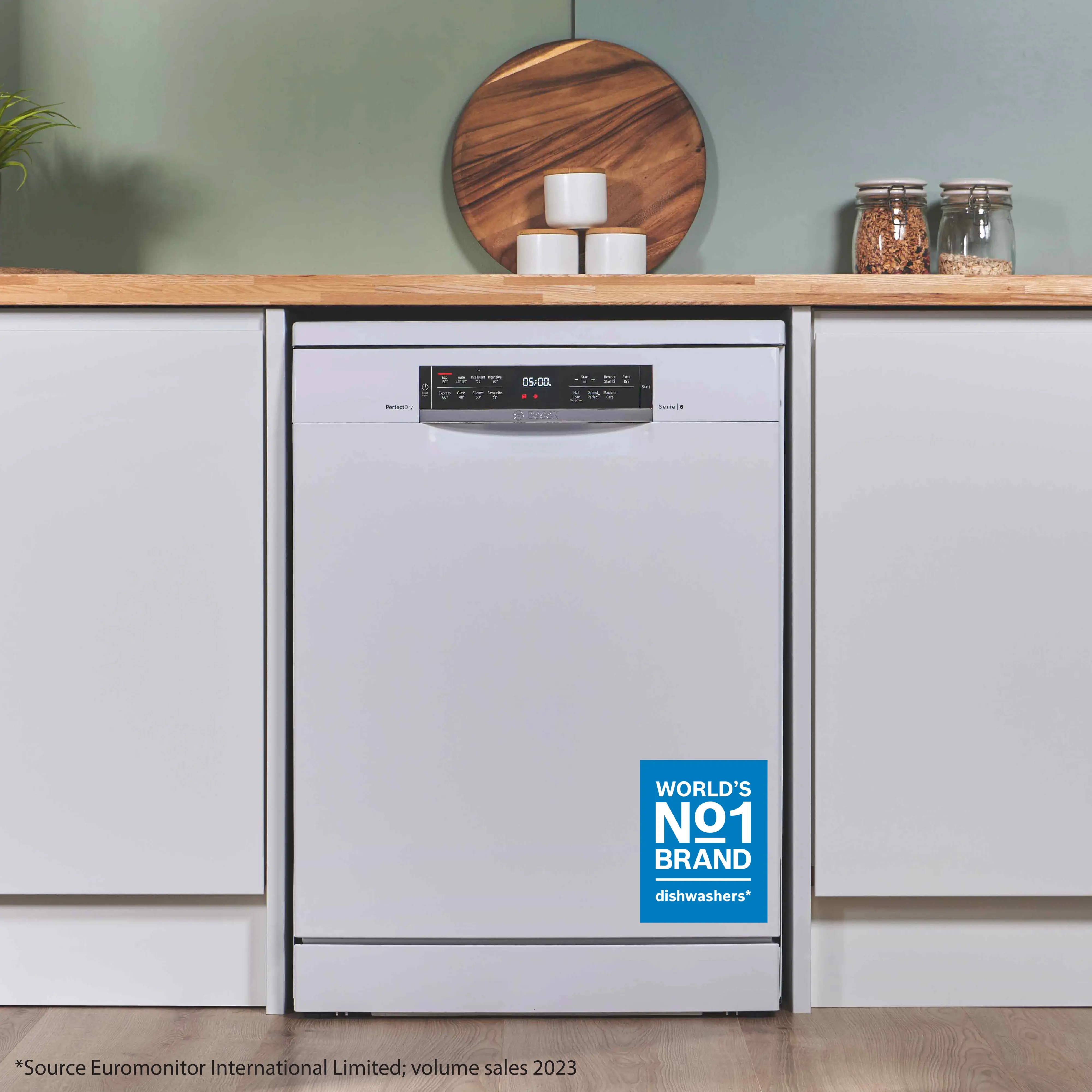 Bosch Series 6 SMS6TCW01G - White Freestanding Dishwasher - A energy - Image 6