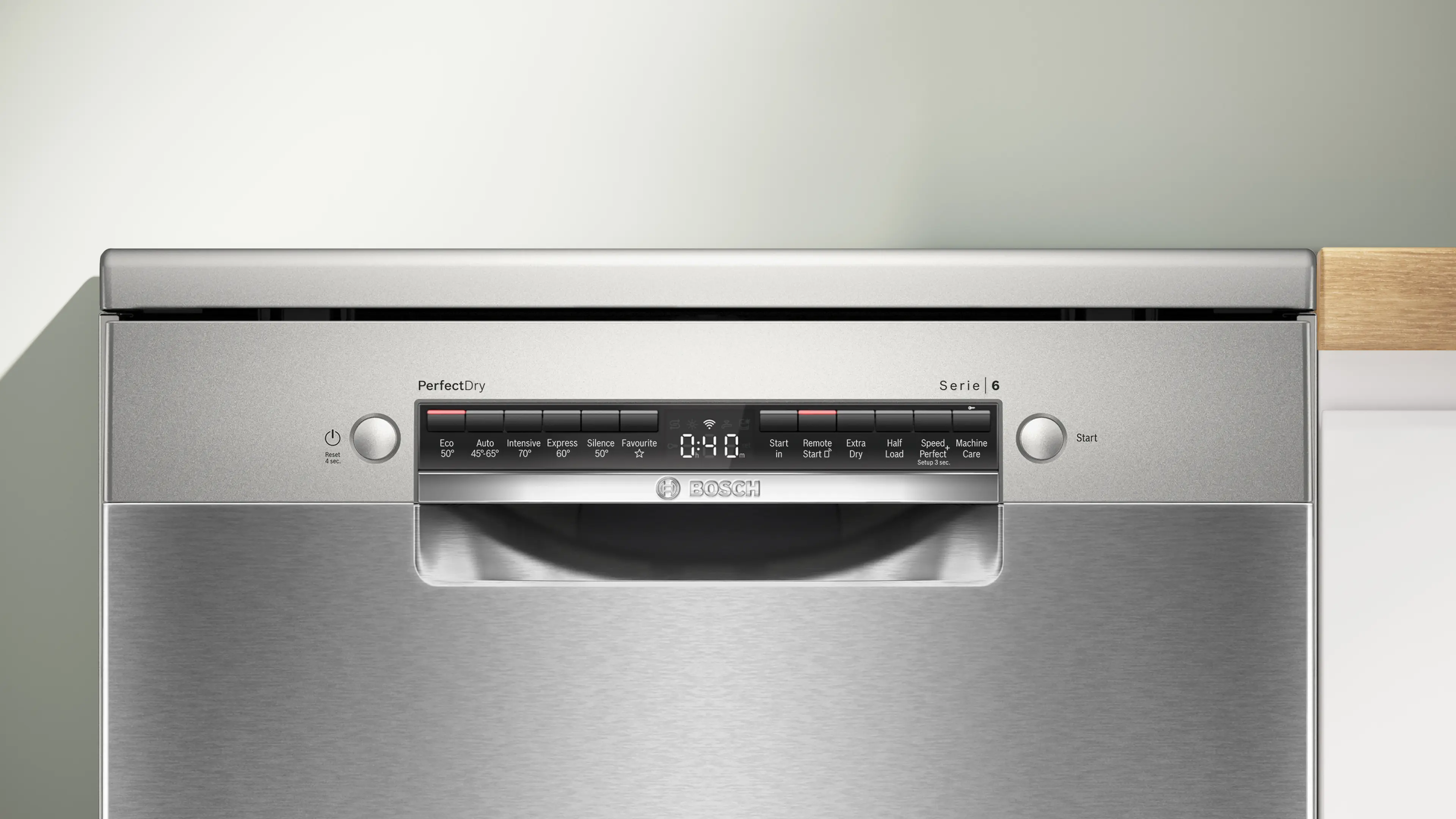 Bosch Series 6 SMS6ZCI10G - Silver Freestanding Dishwasher - B energy - Image 3