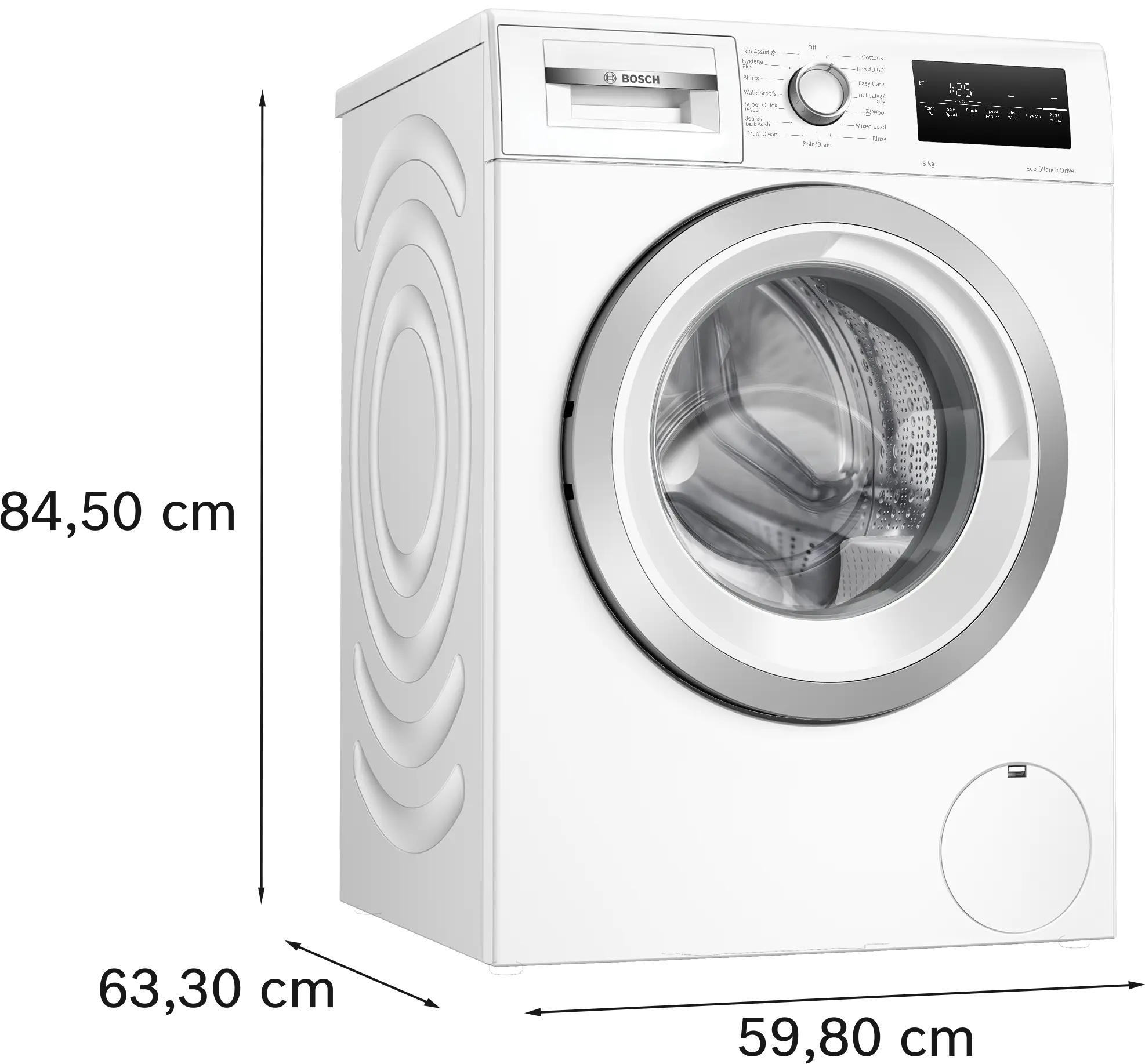Bosch Series 4 WAN28258GB - White Freestanding 8KG Washing Machine - 1400 RPM - A energy - Image 5