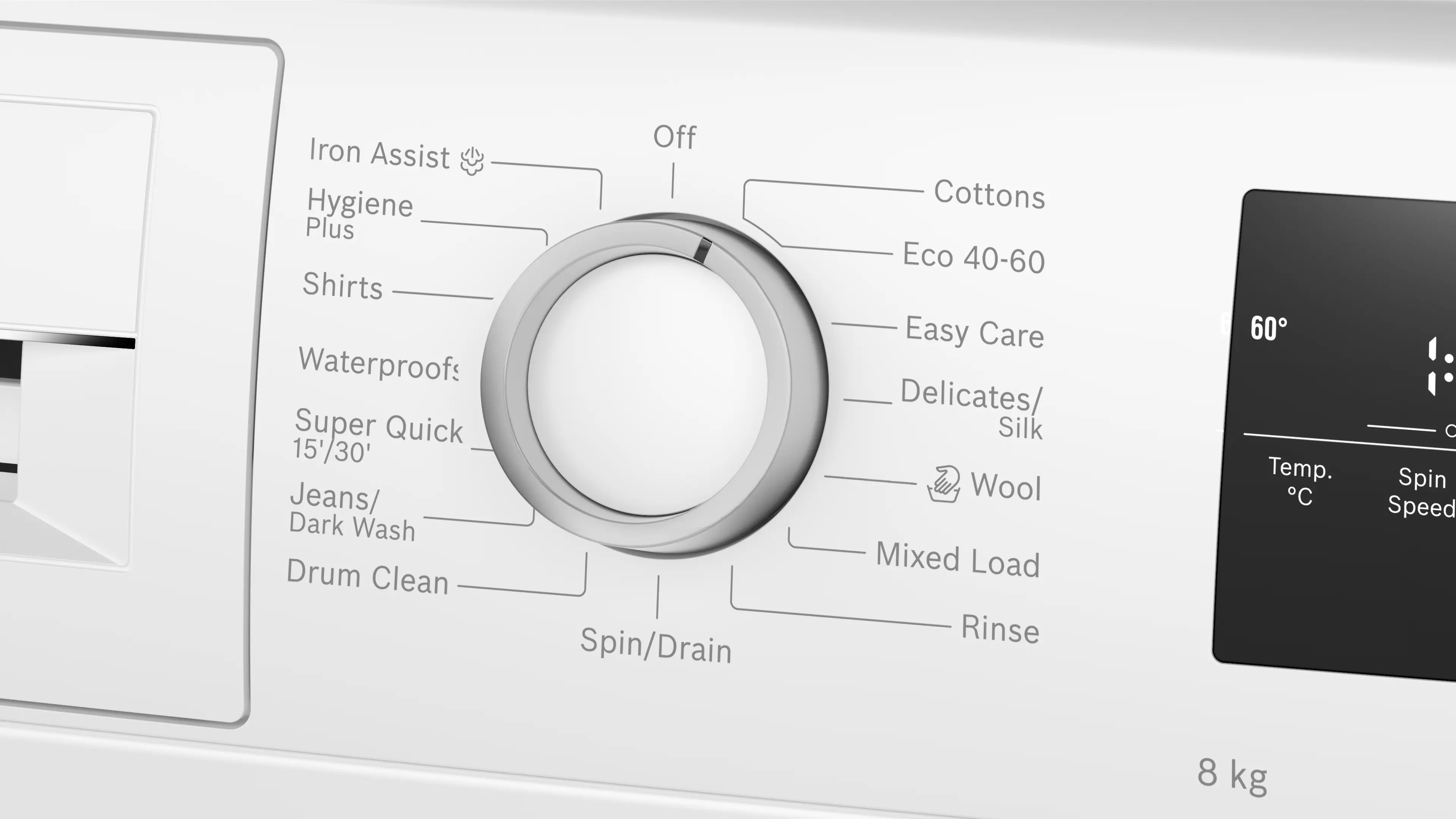 Bosch Series 4 WAN28258GB - White Freestanding 8KG Washing Machine - 1400 RPM - A energy - Image 6