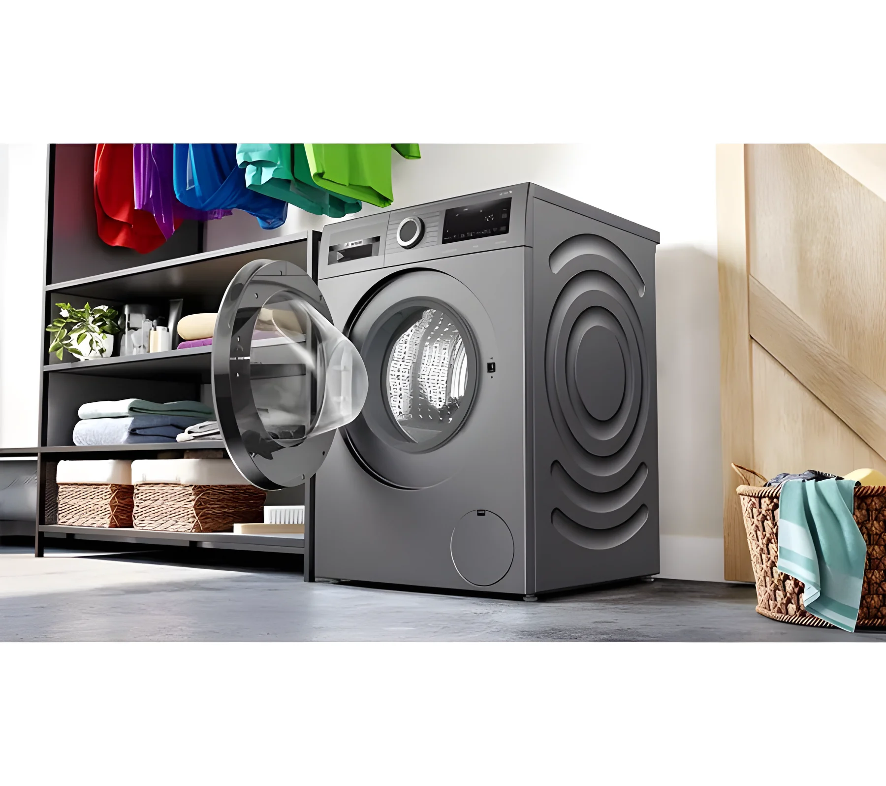 Bosch Series 6 WGG244ZCGB - Graphite Freestanding 9KG Washing Machine - 1400 RPM - A energy - Image 4