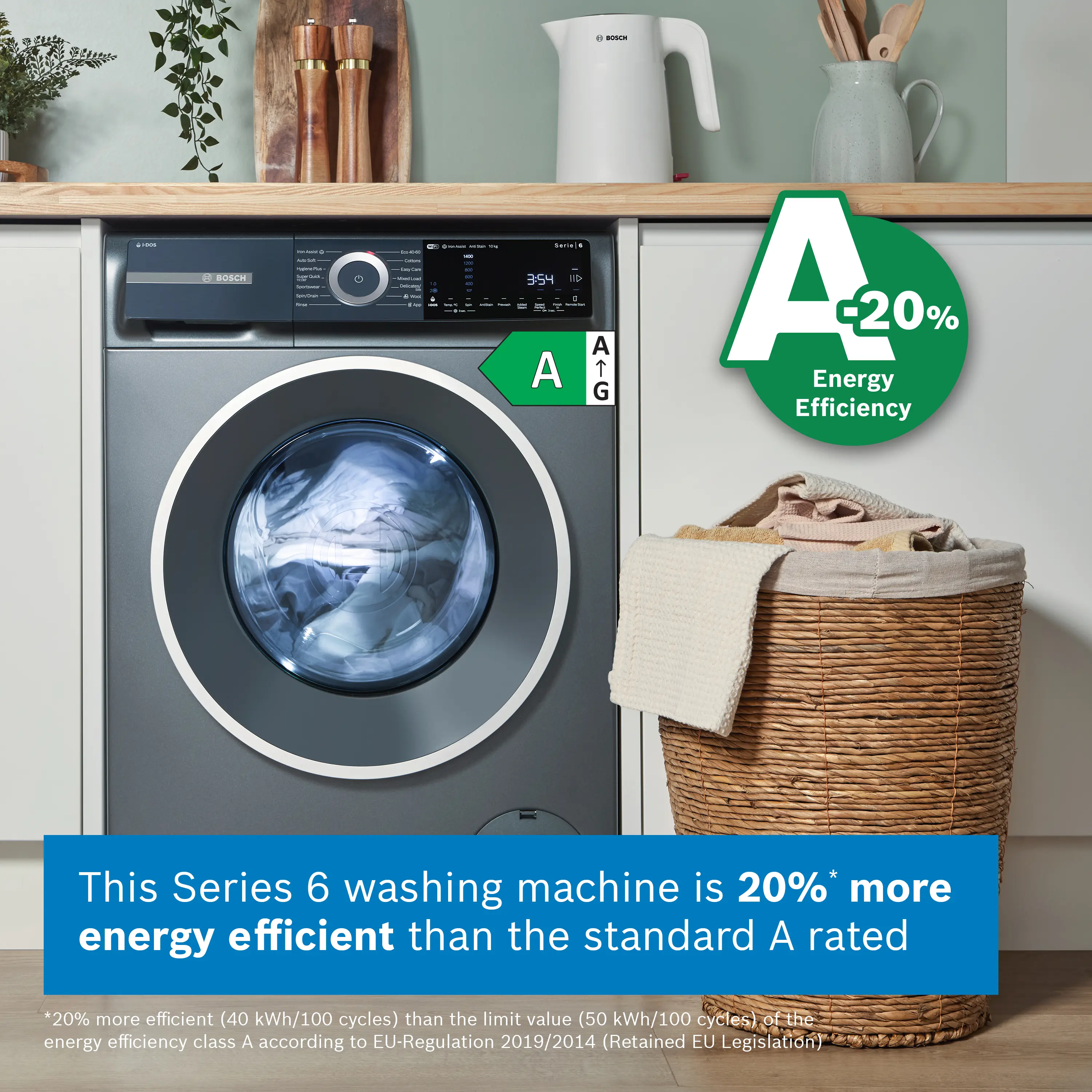 Bosch Series 6 WGH254ARGB - Graphite 10KG Washing Machine - 1400 RPM - A energy - Image 11