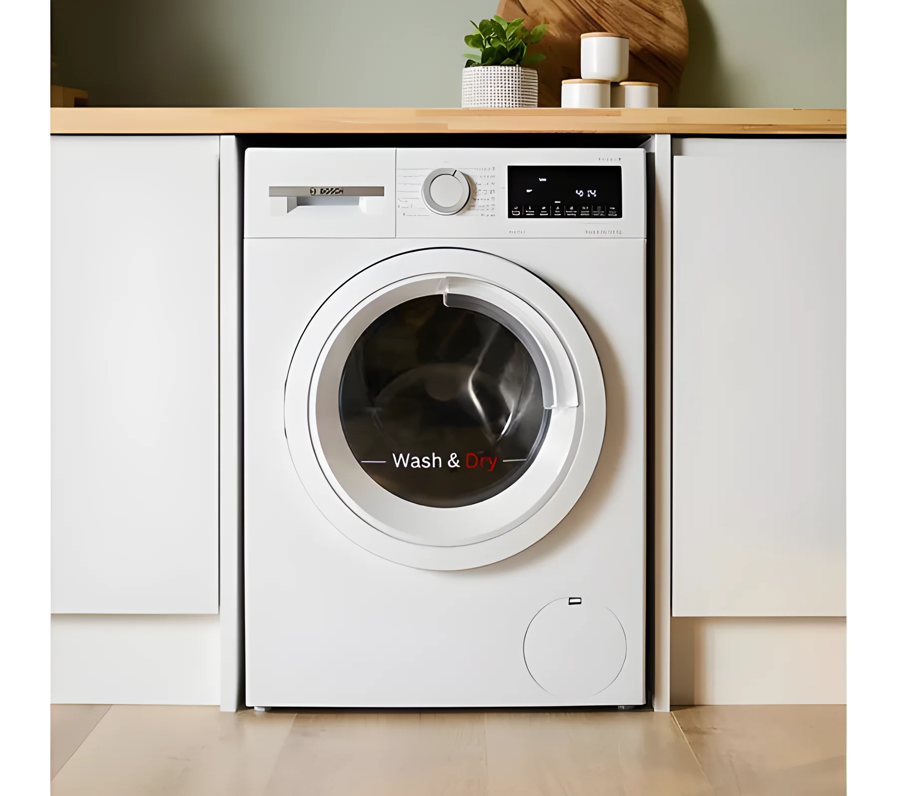 Bosch Series 6 WKD28543GB - White Integrated 7KG 4KG Integrated Washer Dryer - 1400 RPM - E energy - Image 2