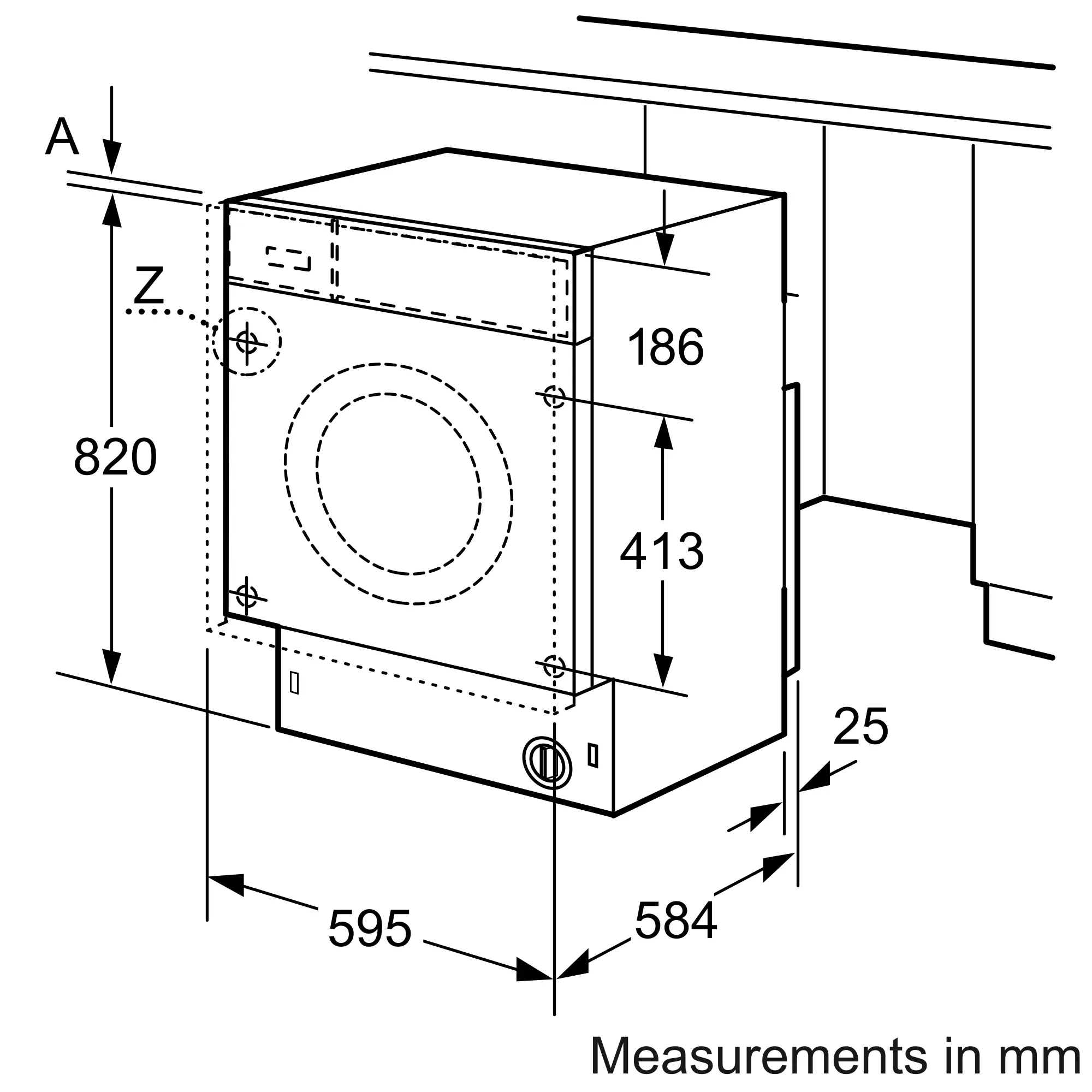 Bosch Series 6 WKD28543GB - White Integrated 7KG 4KG Integrated Washer Dryer - 1400 RPM - E energy - Image 5