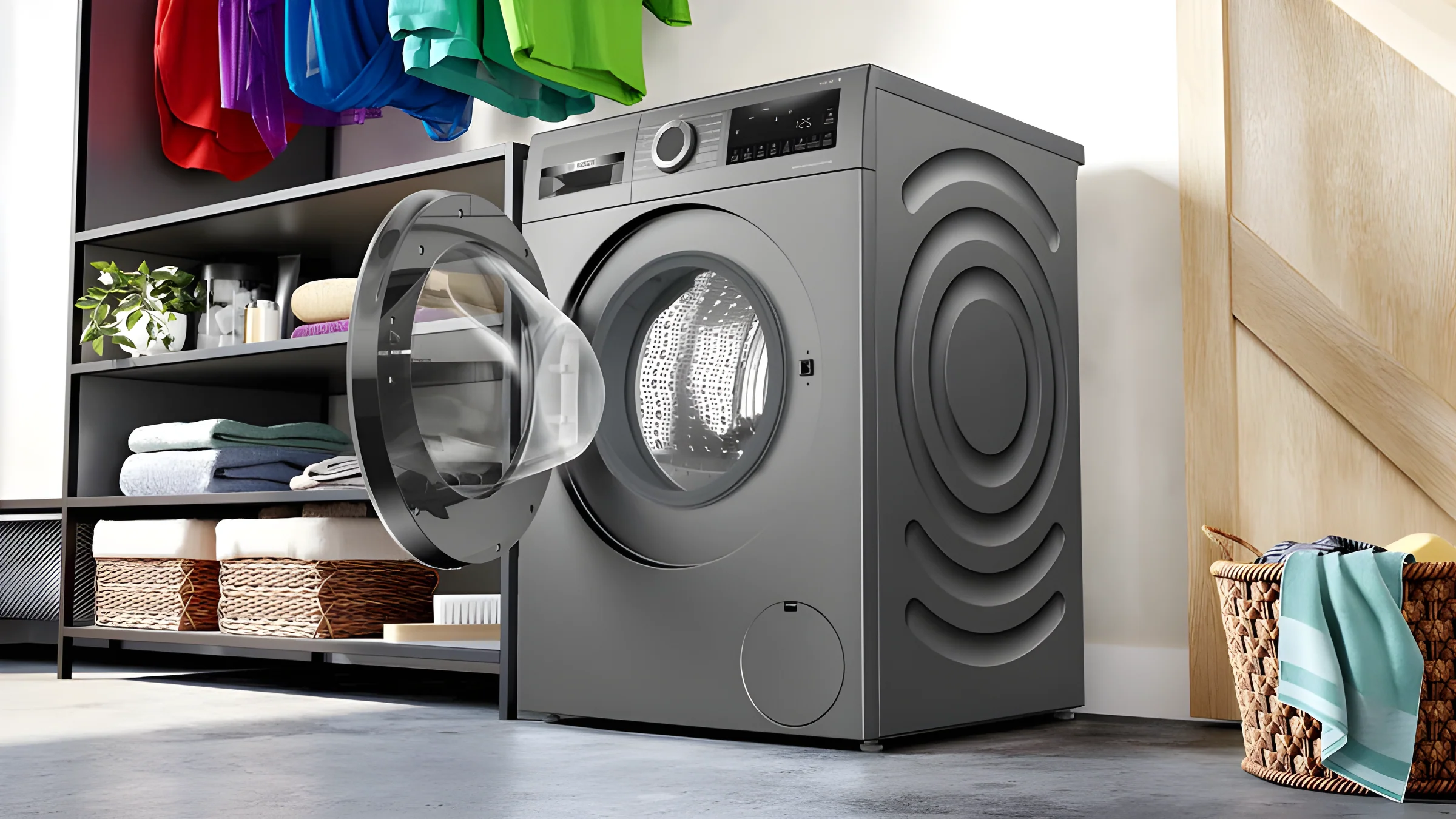 Bosch Series 6 WNG254R1GB - Graphite 10.5KG/6KG Washer Dryer - 1400 RPM - A/D energy - Image 3