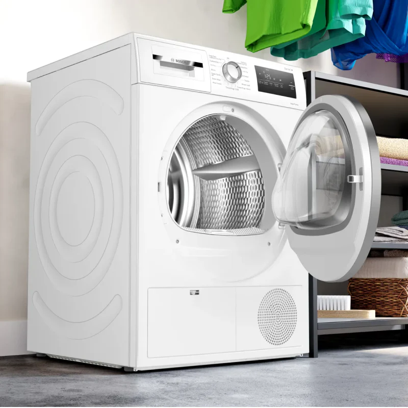 Bosch Series 4 WTH85223GB - White 8KG Heat Pump Condenser Dryer - A++ energy - Image 3
