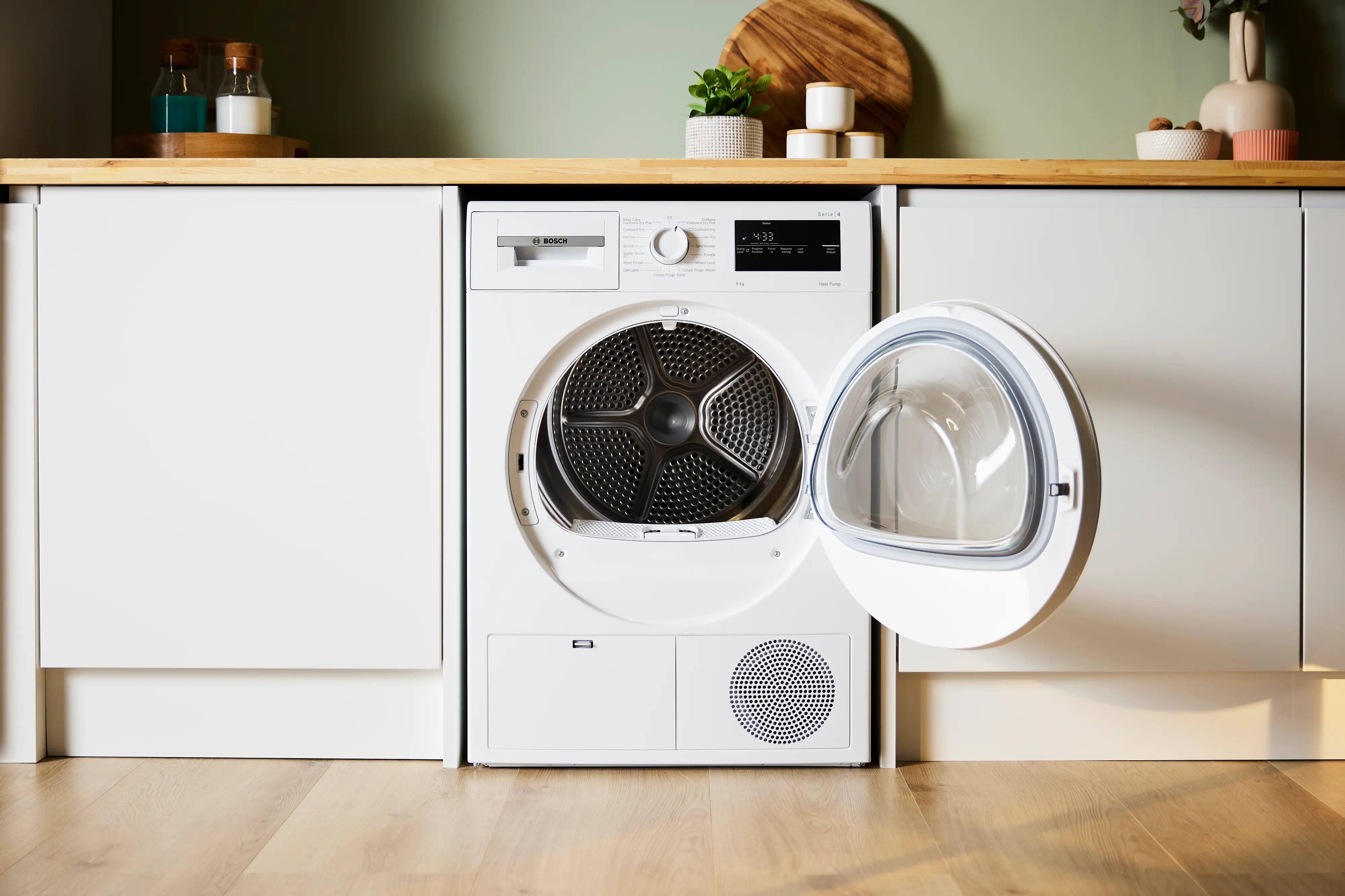 Bosch Series 4 WTH85225GB - White 8KG Heat Pump Condenser Dryer - A++ energy - Image 7