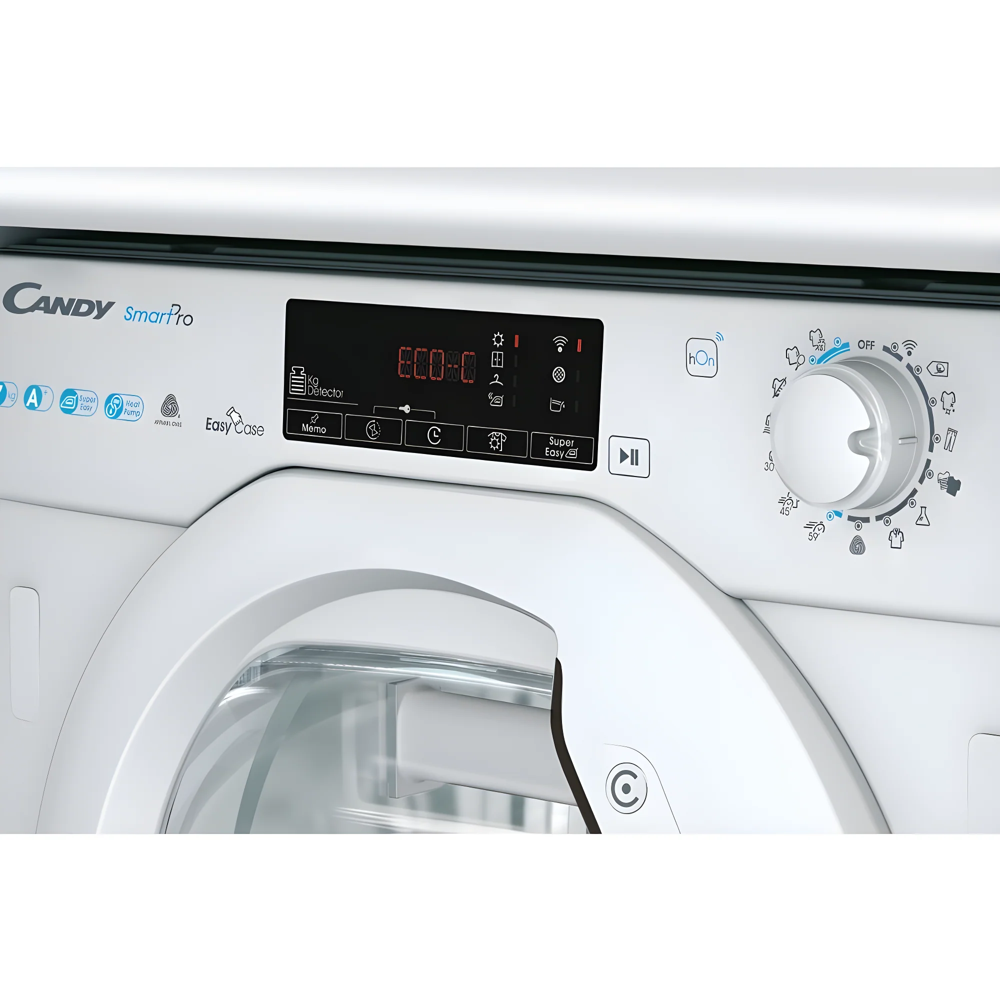 Candy BCTD H7A1TE-80 - White 7KG Tumble Dryer - Integrated Heat Pump - G Energy - Image 3