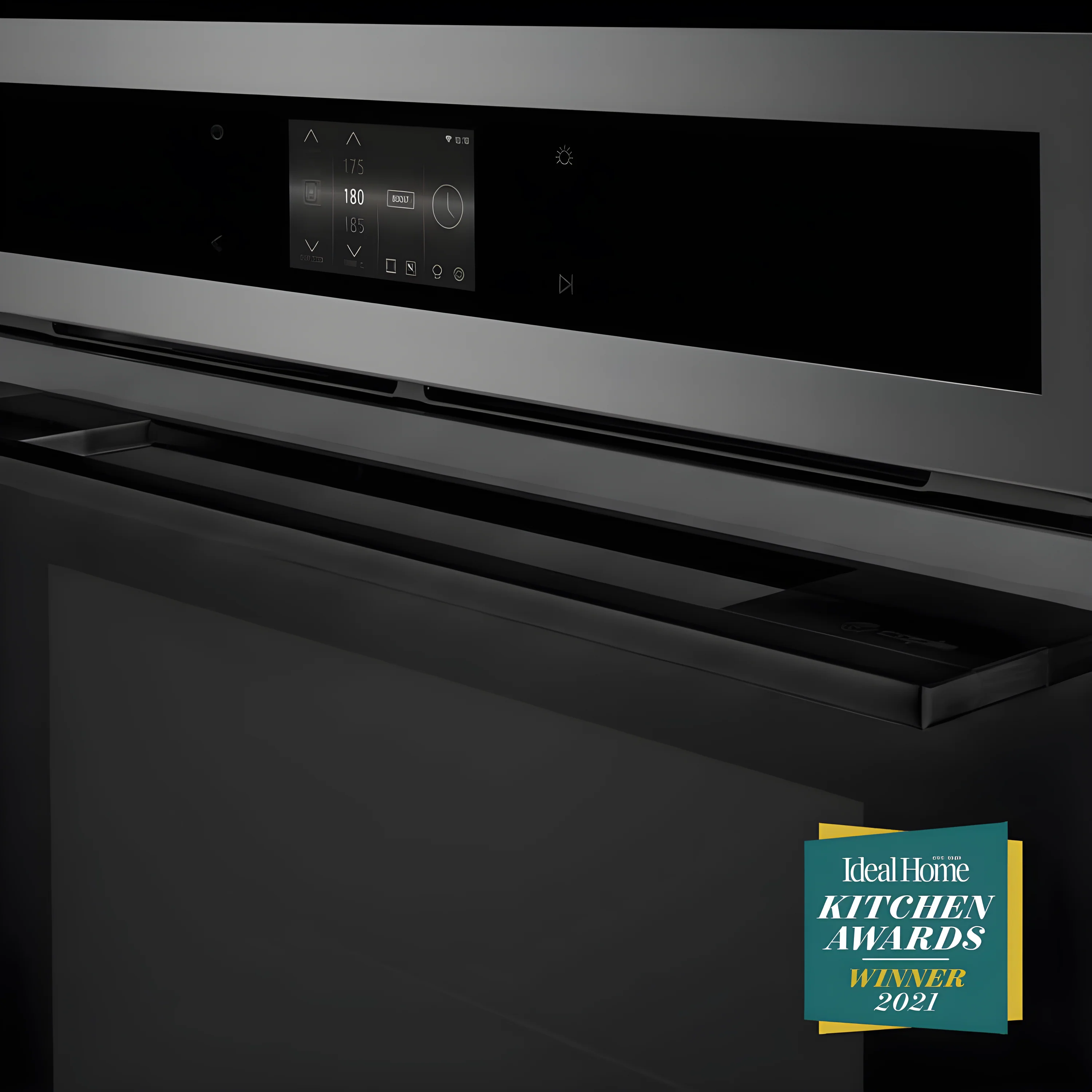 Caple C2601GM - Gun Metal Pyrolytic Single Oven - 67 Litre Capacity - A Energy Rating - Image 2