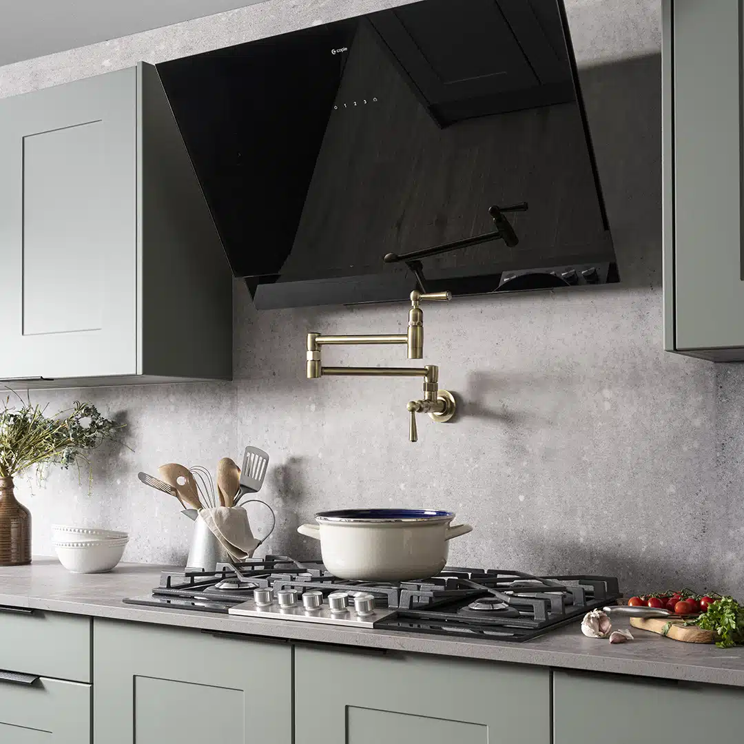 Caple C789G - Black 5 Zone Gas Hob - Image 2