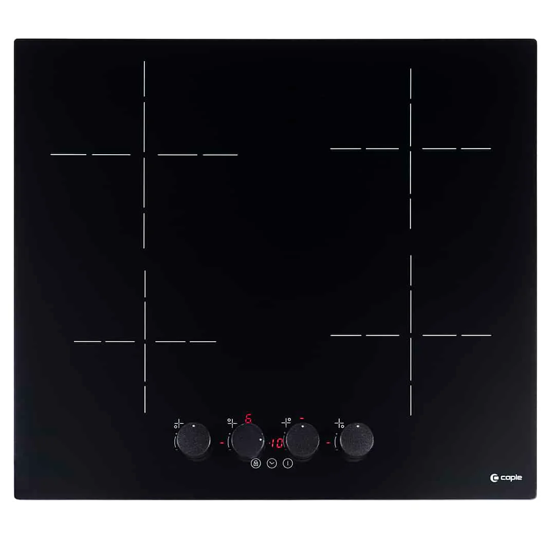 Caple C8400i - Black 59cm Induction Hob - 4 Zones - Dial Control - Image 2