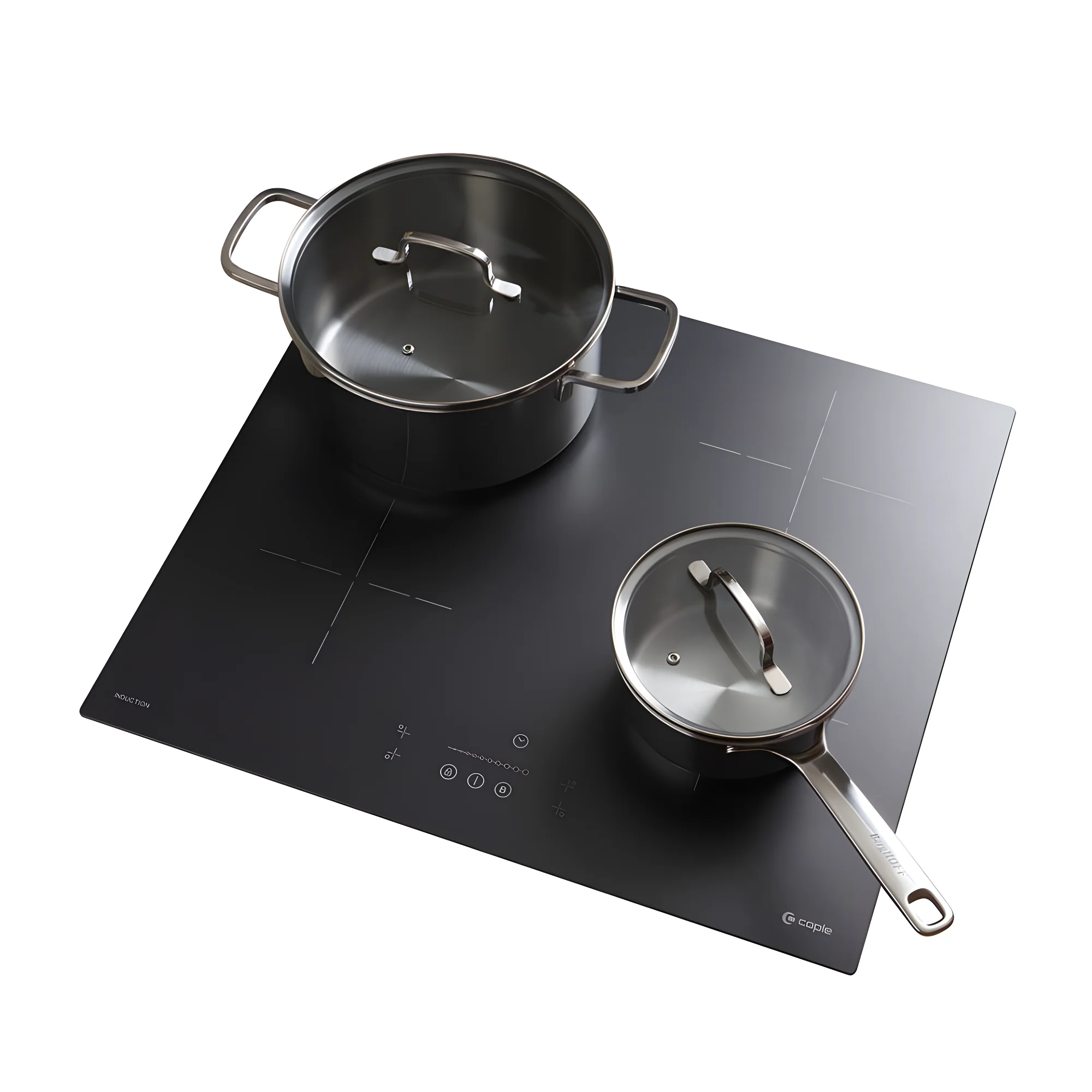 Caple C848iMB - Matt Black Induction Hob - 59cm - 4 Zone - Image 2
