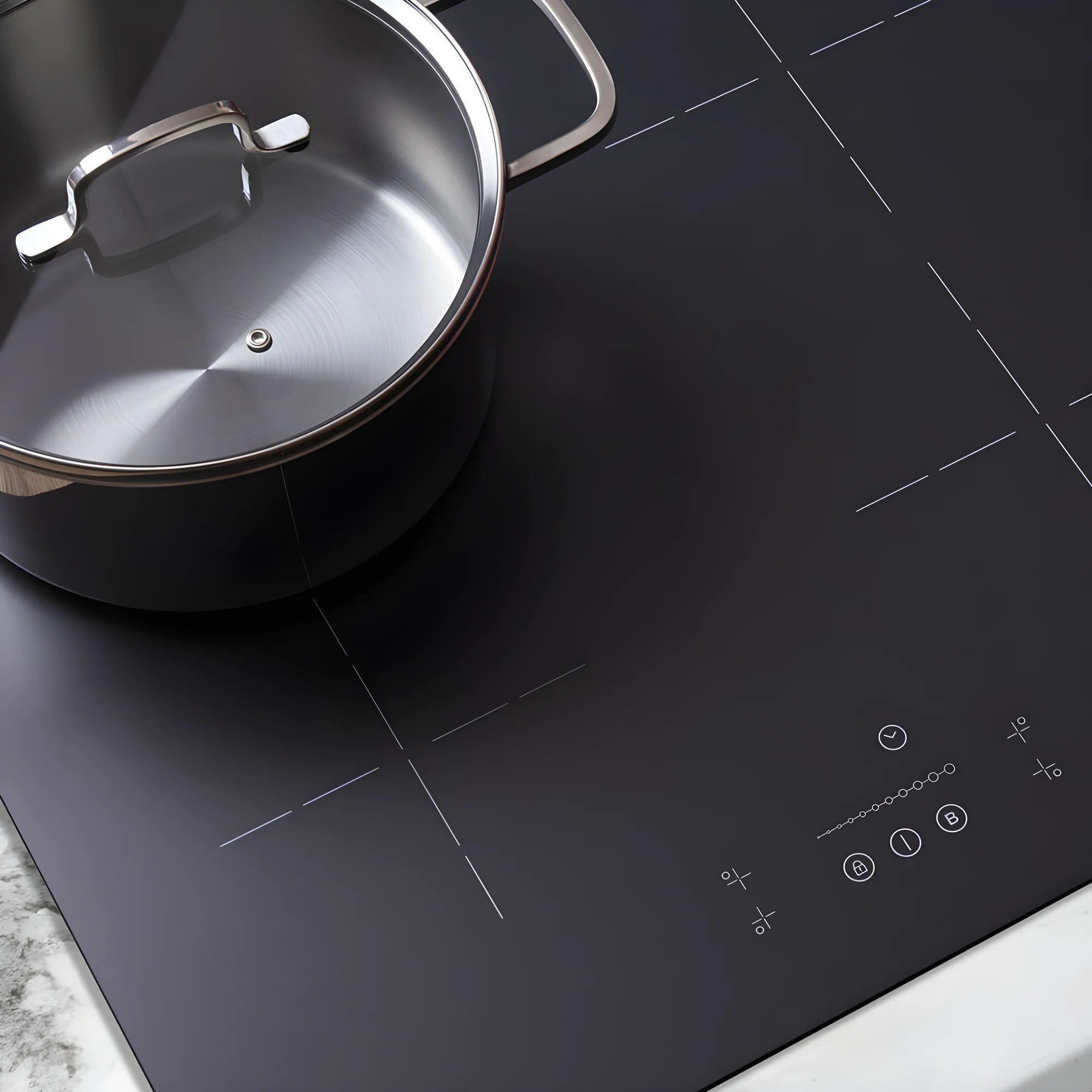 Caple C848iMB - Matt Black Induction Hob - 59cm - 4 Zone - Image 3