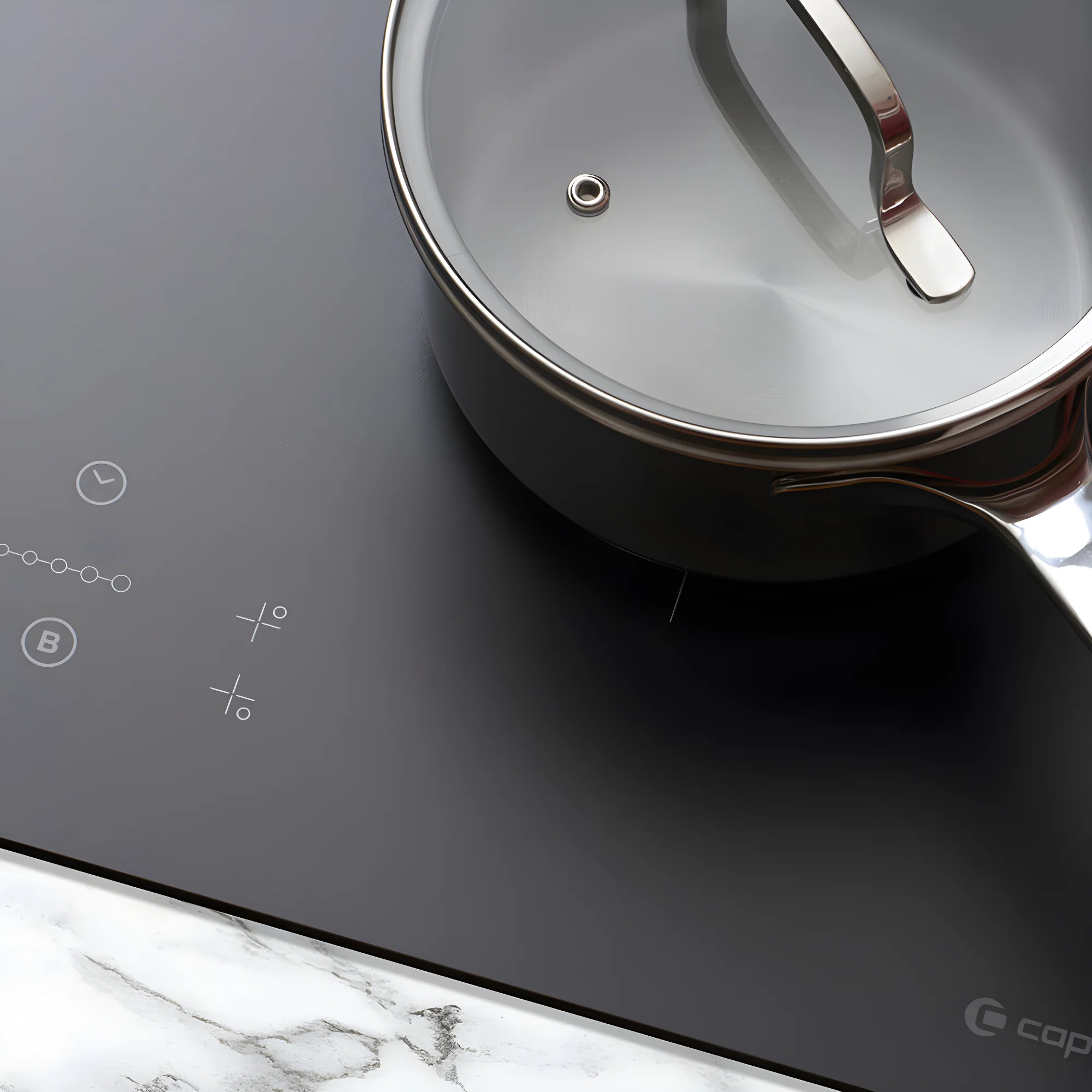 Caple C848iMB - Matt Black Induction Hob - 59cm - 4 Zone - Image 5
