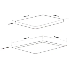 Caple C8641i - Black 4 Zone Induction Hob - 8700W - Image 2