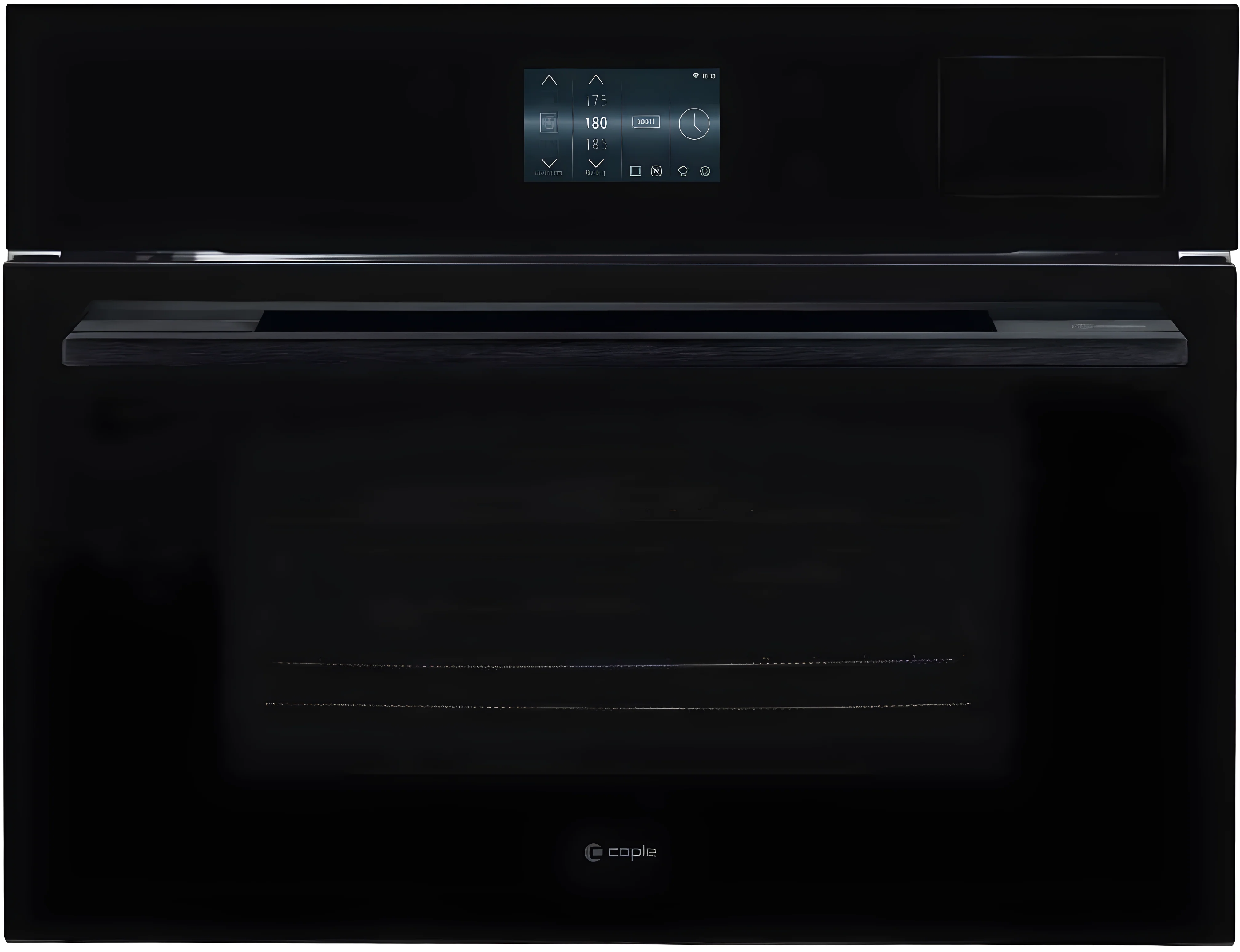 Caple CMS260BG - Black Glass 40L Built-In Steam Combi Oven - Touch Controls - Internet Connected - Image 2