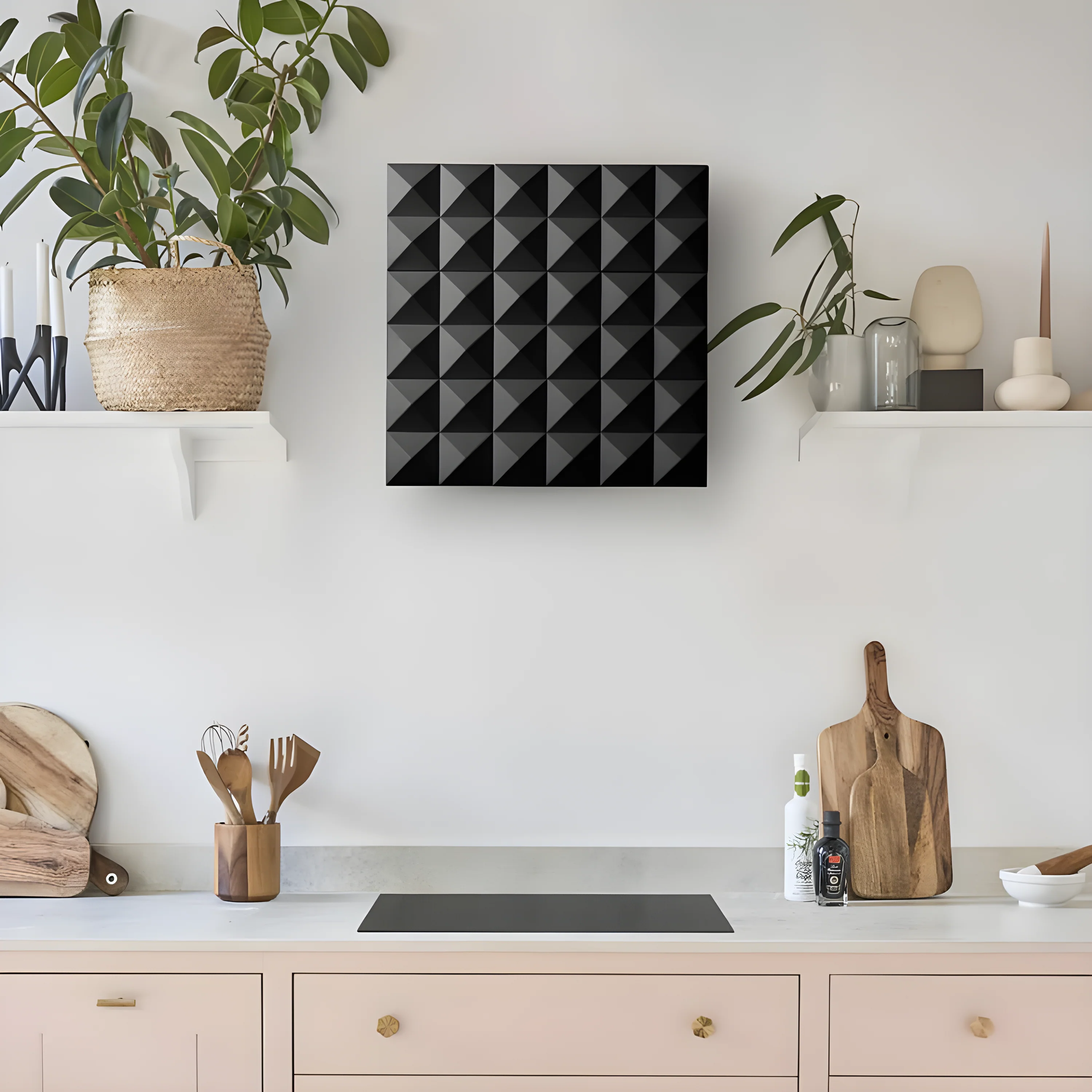 Caple PYR600 - Black Wall Cooker Hood - 610m3/h, 4 Speeds, Dimmable Lights - A energy - Image 2