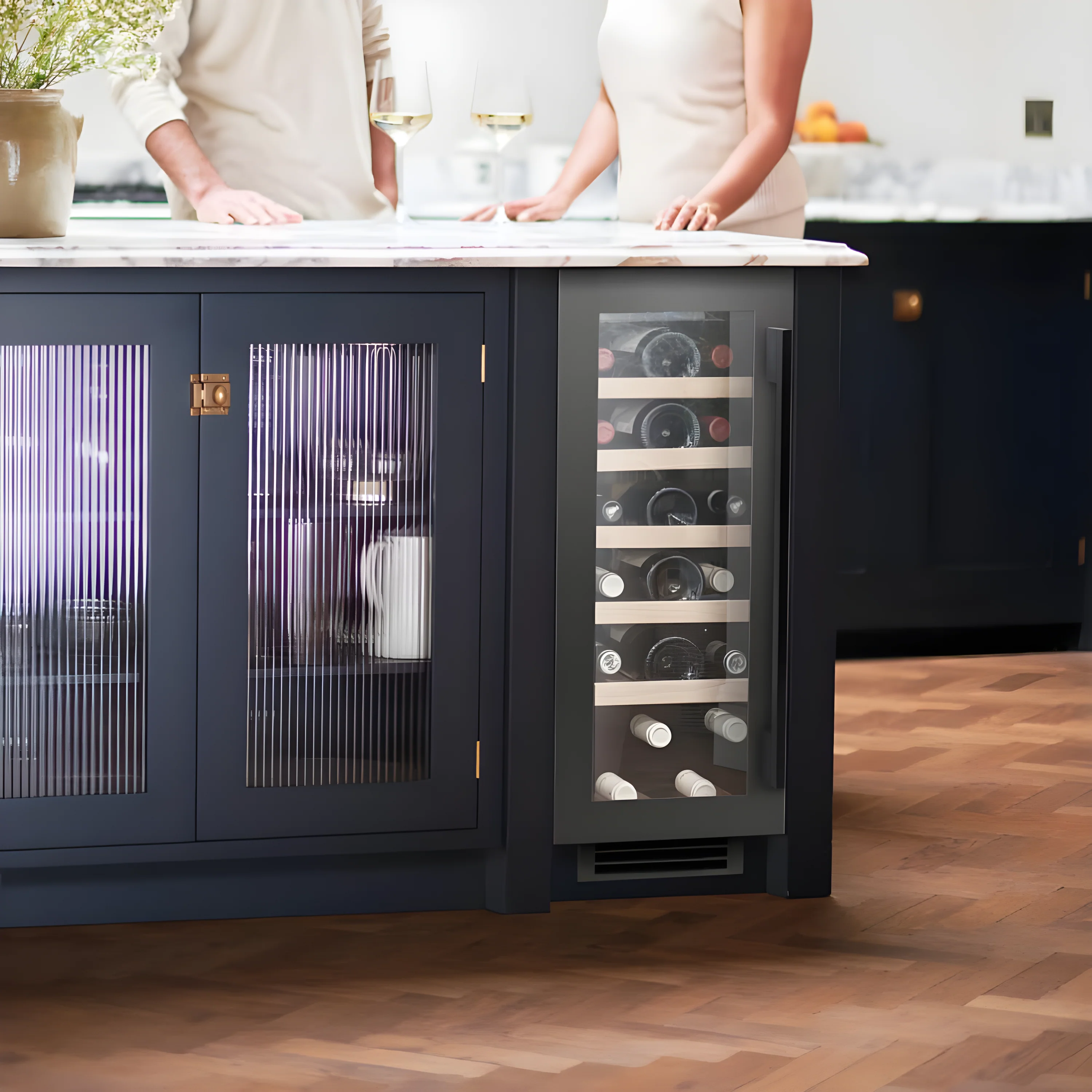 Caple Wi3125GM - Gunmetal Wine Cooler - Single Zone - F Energy Rating - Image 2
