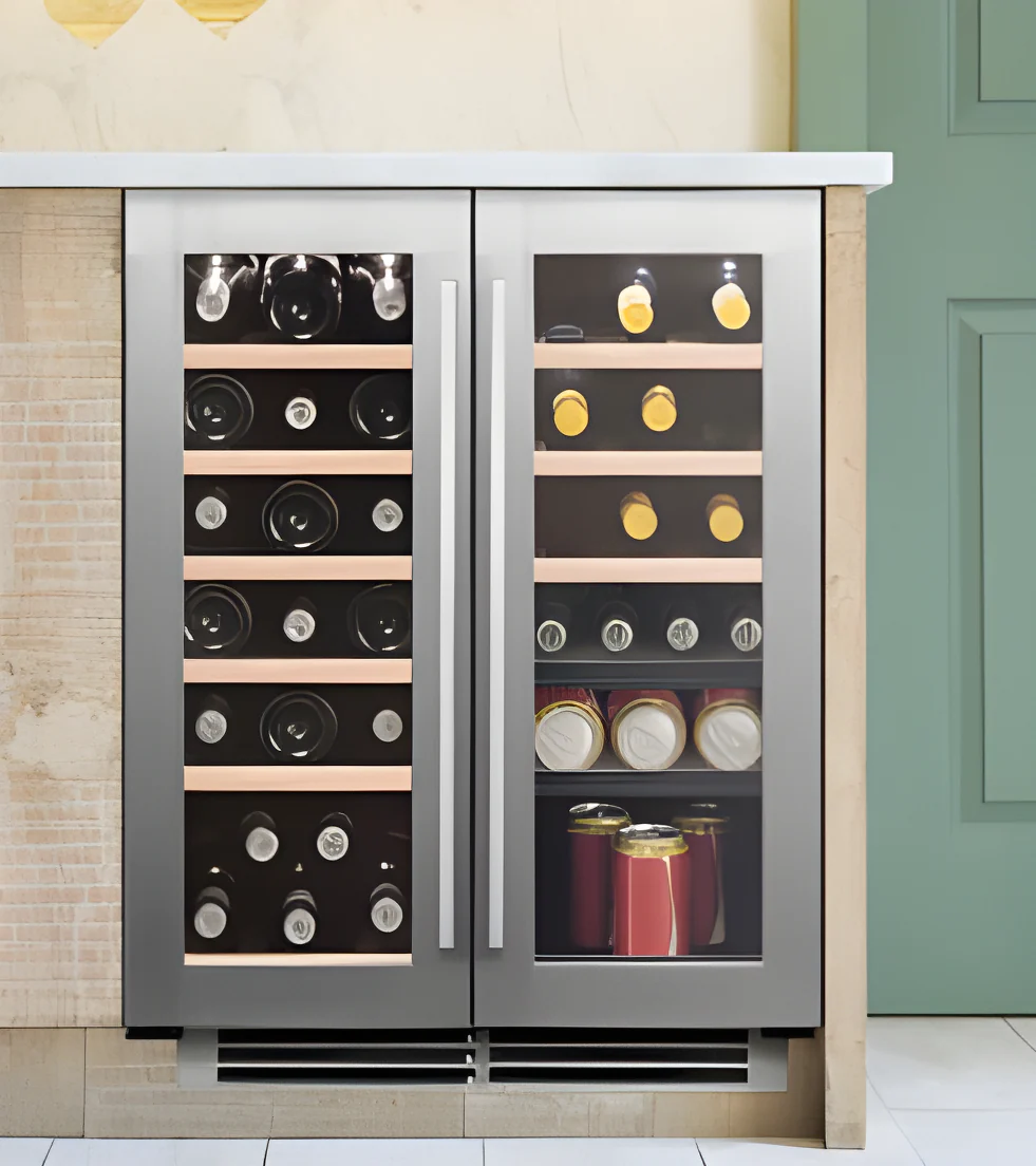 Caple WI6234 - Black 38 Bottle Capacity Wine Cooler - G energy