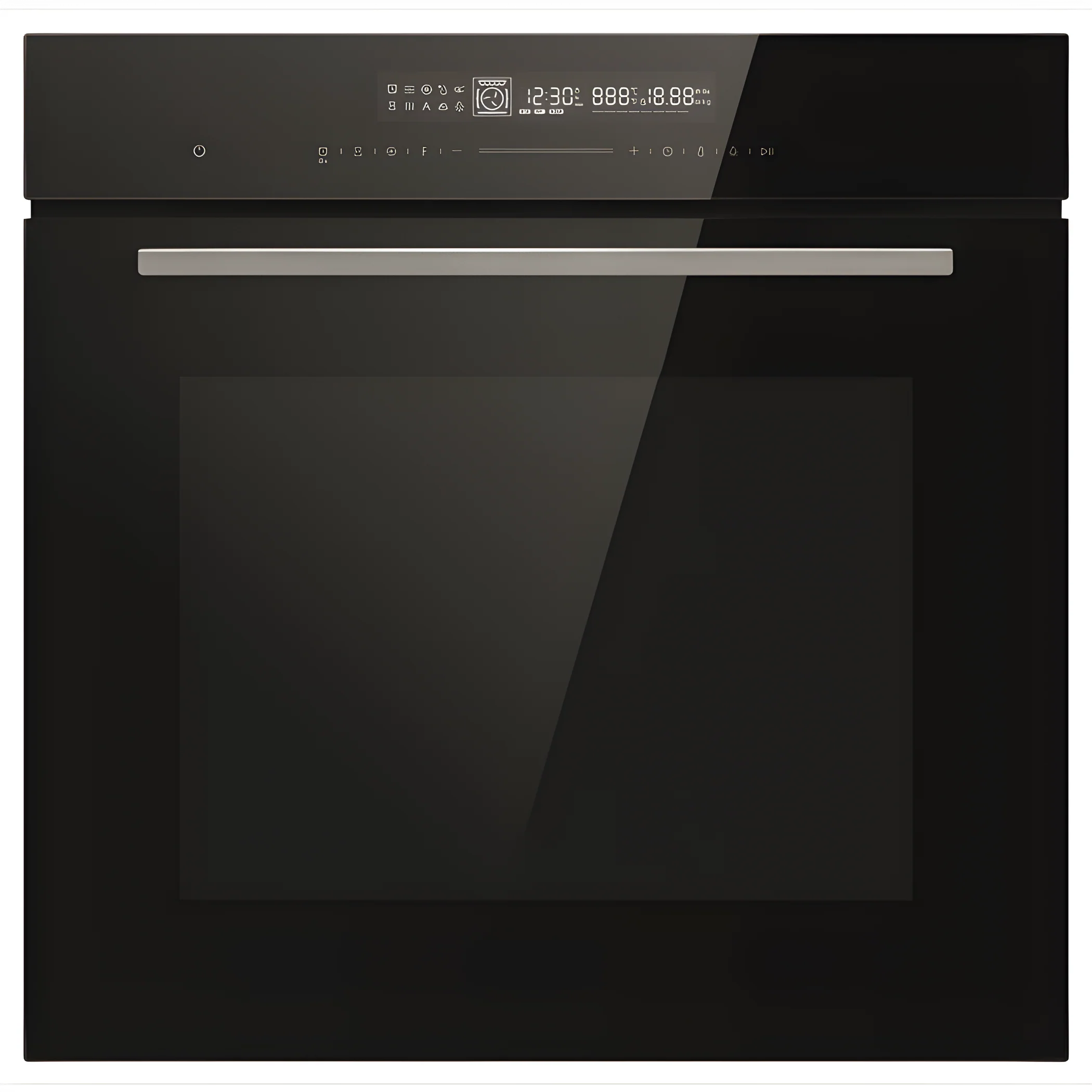 Cata UBC72PY Black Built-in Single Oven Pyro Cleaning - A Rated