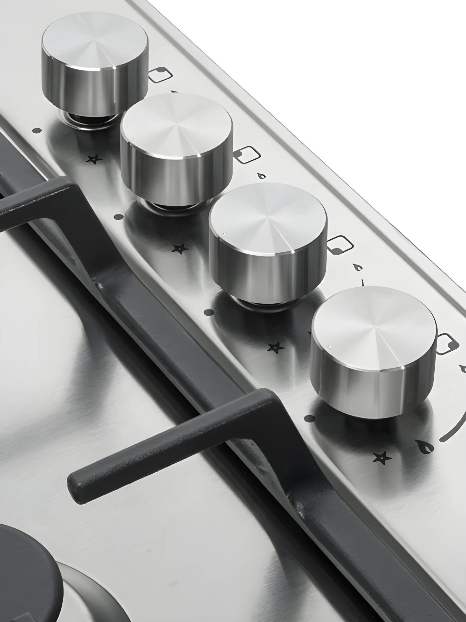 Cata UBGHDFFJ60.1 - Stainless steel 4 Zone Gas Hob - Image 3