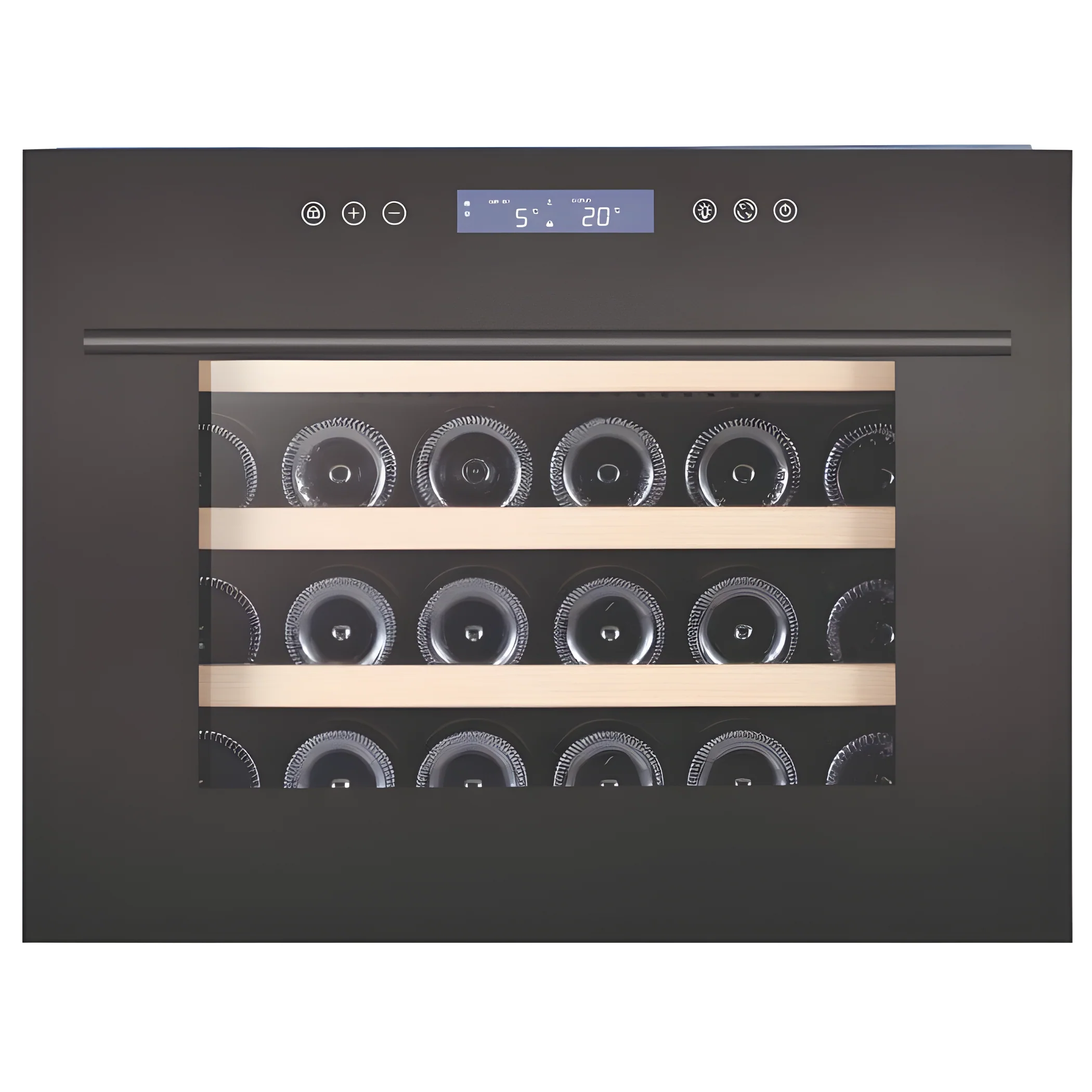 Cata UBICBKWC55 - Black 24 Bottle Wine Cooler - Built-in - Image 2