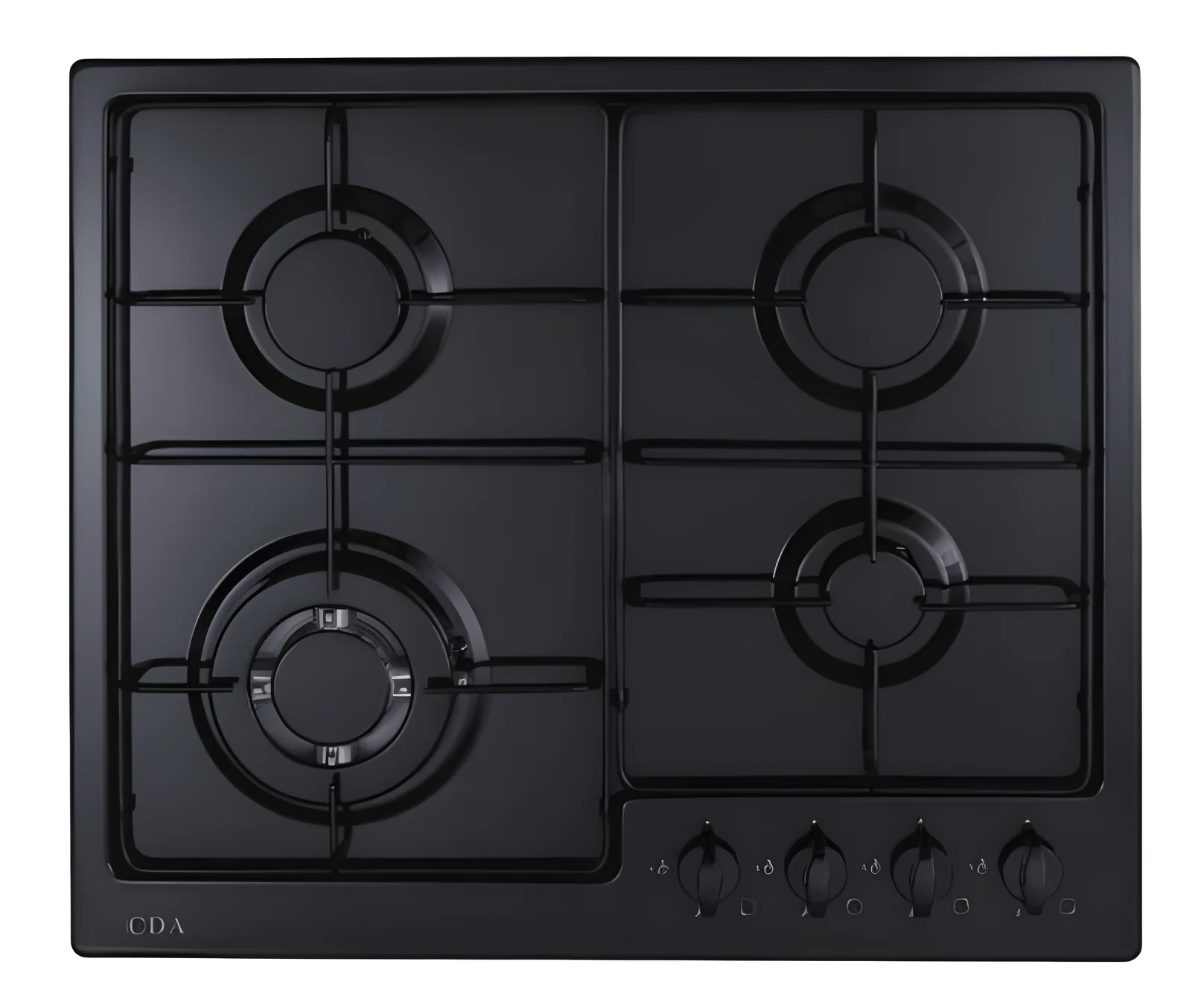 CDA HG6251BL - Black 4 Zone Gas Hob