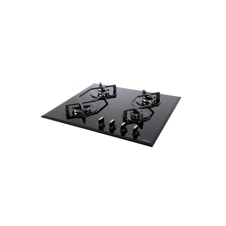 CDA HVG621BL - Black 4 Zone Gas Hob - Image 3