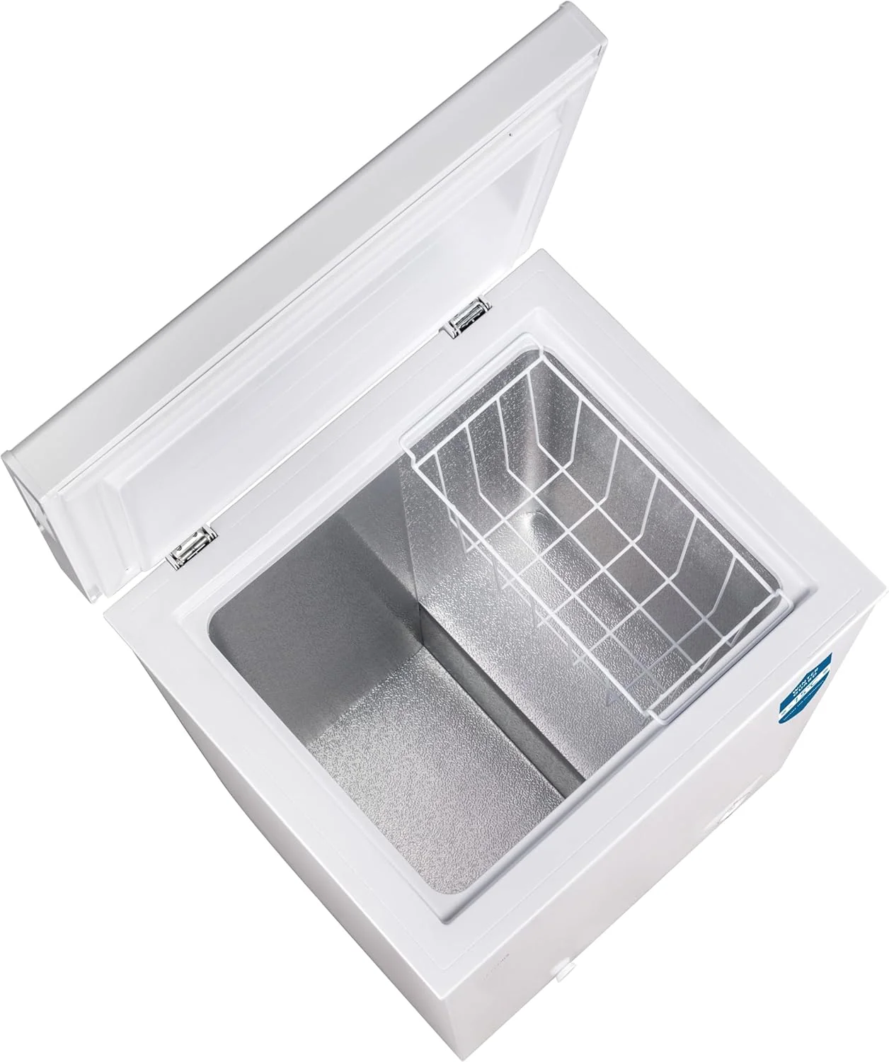 Teknix CH95 - White 95L Chest Freezer - Garage Safe - 4 Star, E Energy Rating - Image 2