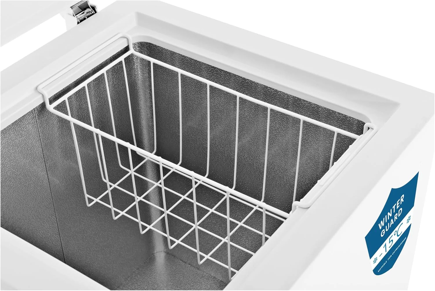Teknix CH95 - White 95L Chest Freezer - Garage Safe - 4 Star, E Energy Rating - Image 3