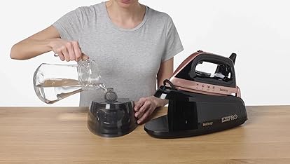 Daewoo SDA1589GE - Black Steam Station Iron - 2400W - 1.2L Tank - Image 2